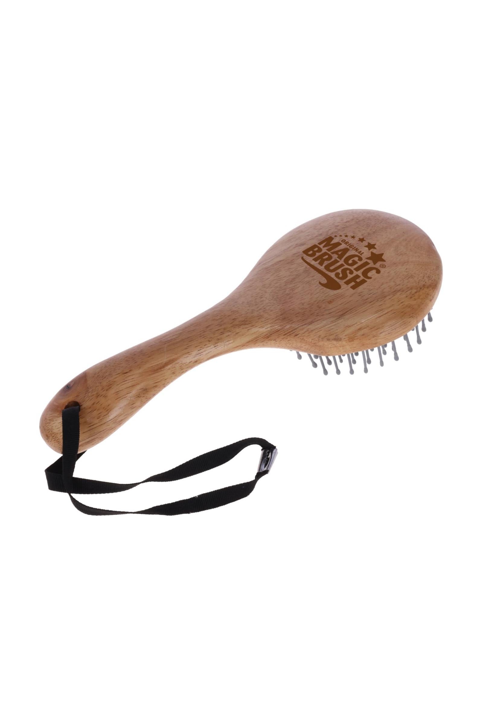 Magic Brush MagicBrush Wooden Mane and Tail Brush Matériel de pansage