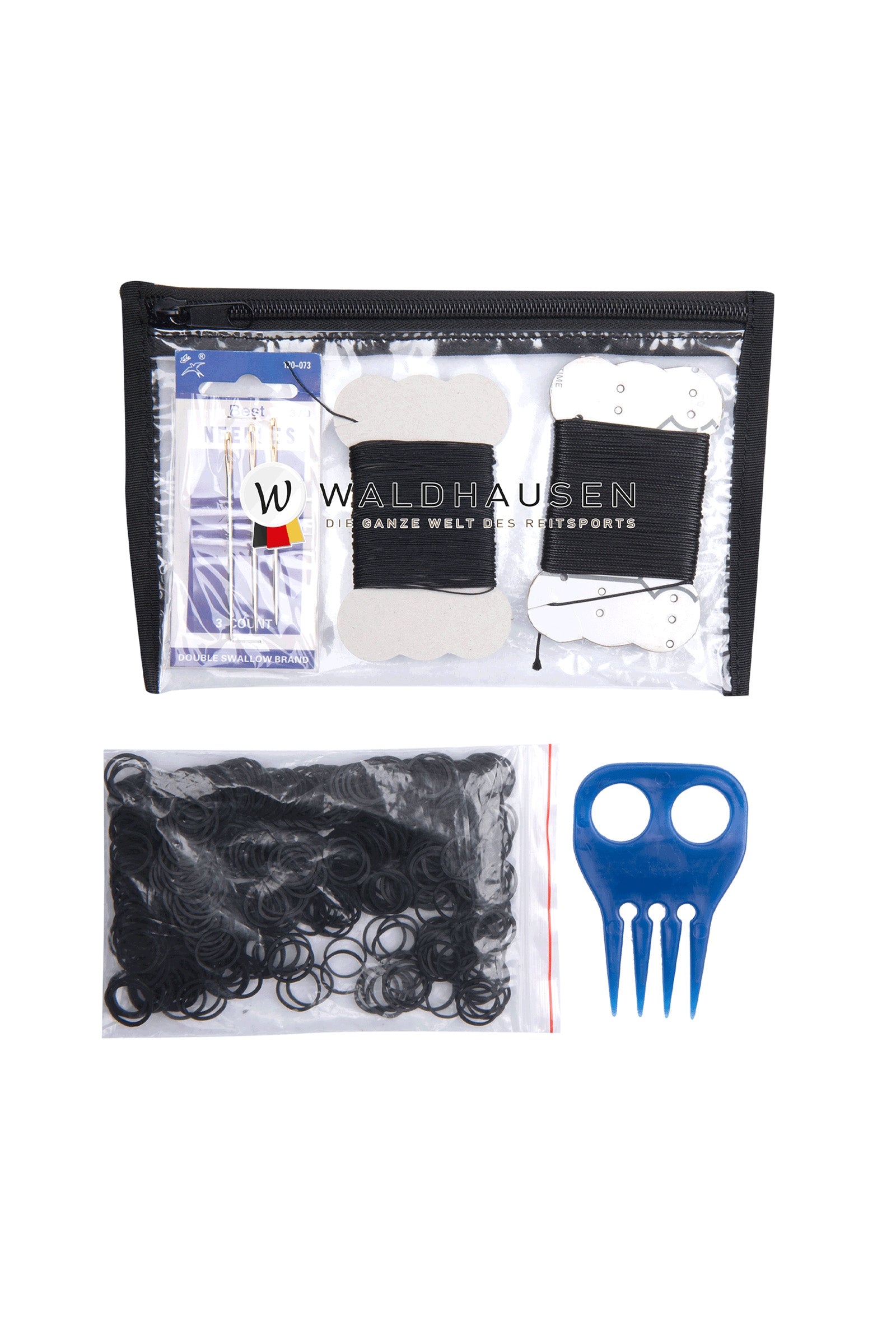 Waldhausen Mane-Plaiting Set Horse Grooming Tools