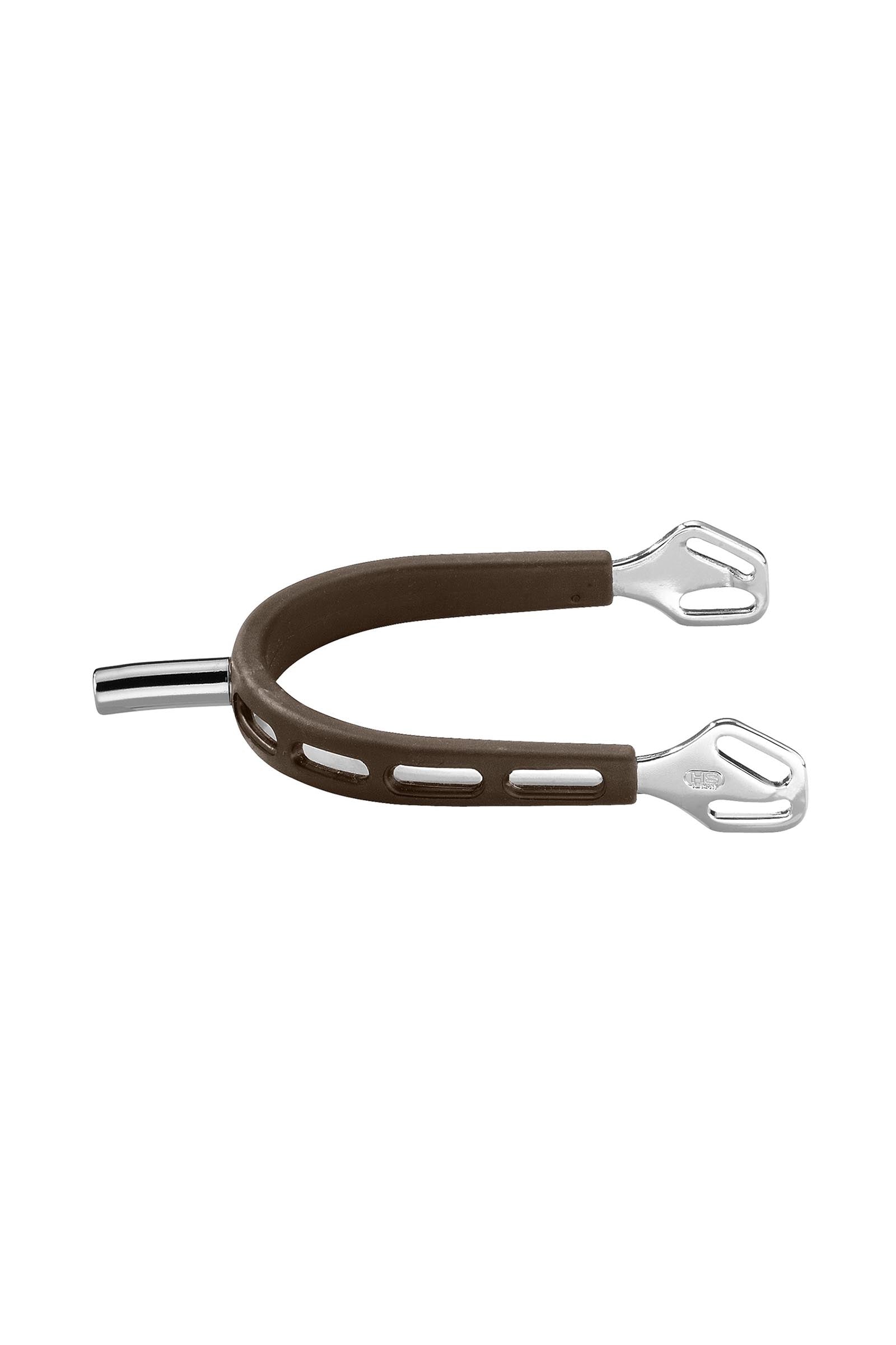 Sprenger Ultra Fit Grip éperons marron, acier inoxydable, col plat Cravaches d'équitation