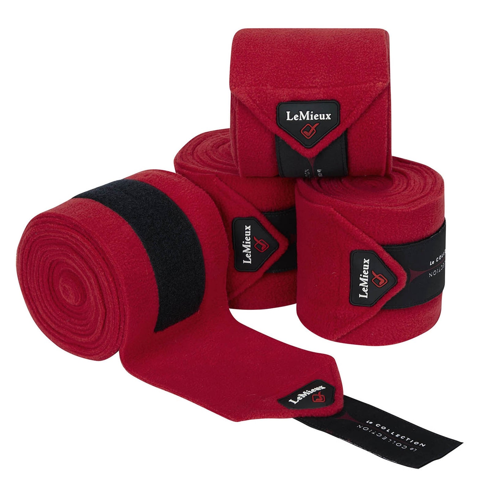 LeMieux Bandes de polo luxe , ensemble de 4 pièces Leg Protection & Hoof Protection for Horses