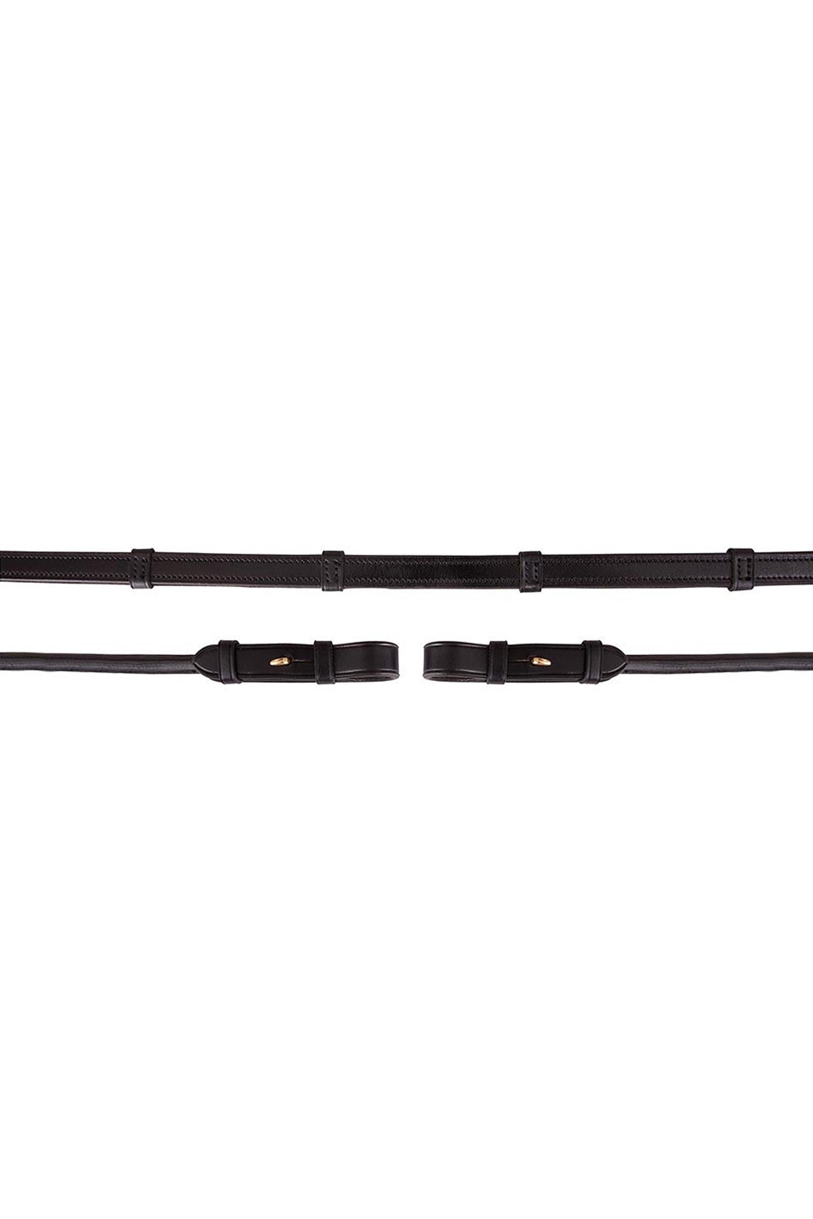 BR Leather Grip Reins With Stops, 16 mm Bridles & Reins