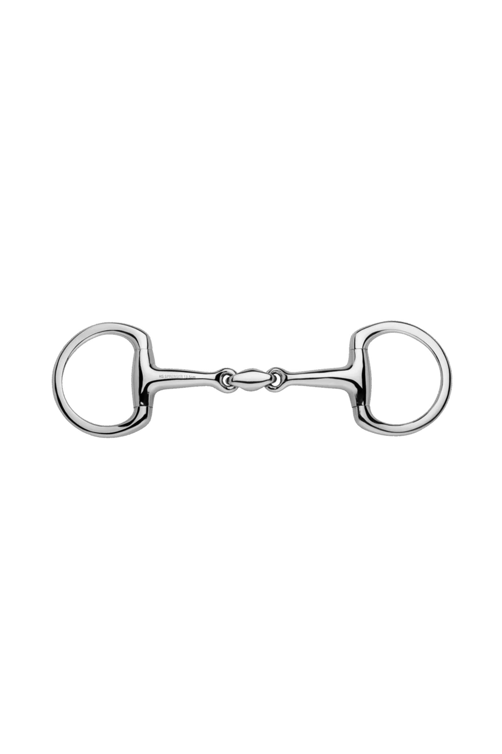 Sprenger mors olive, double brisure, 16 mm, acier inoxydable Mors