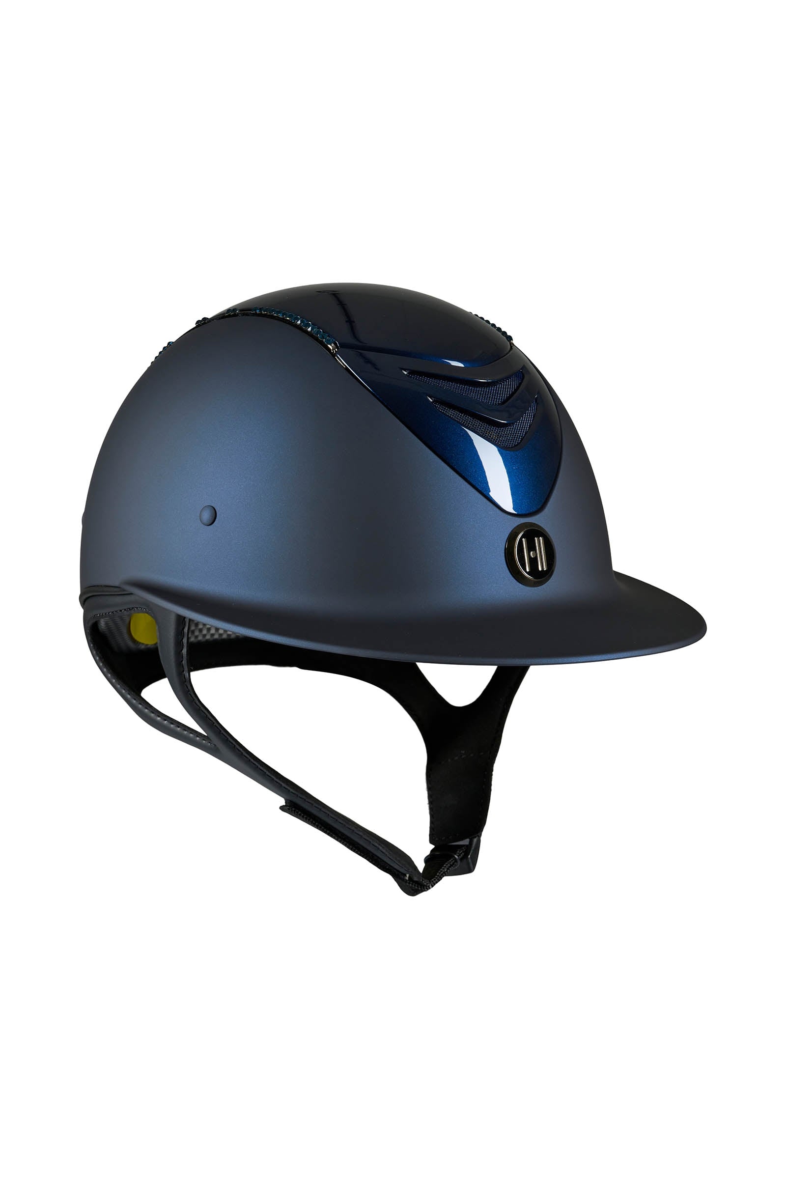 OneK Mips Avancé Matt Glossy Top Swarovski Riding Helmet Casques & Gilets de protection