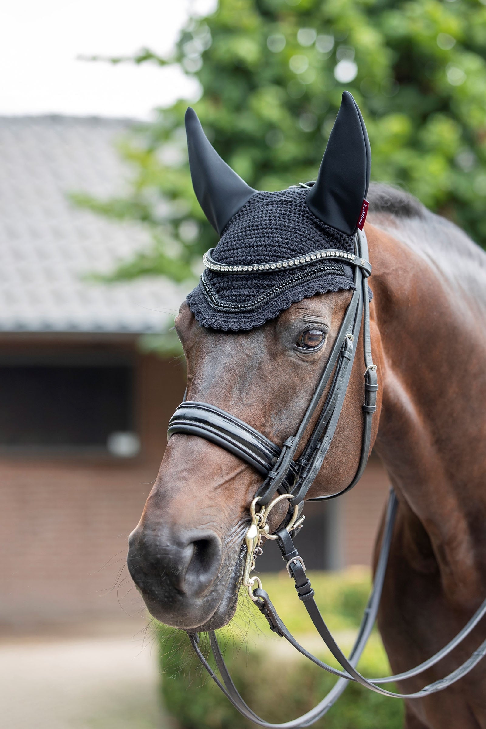 LeMieux Diamante Acoustic Fly Hood Saddle Pads