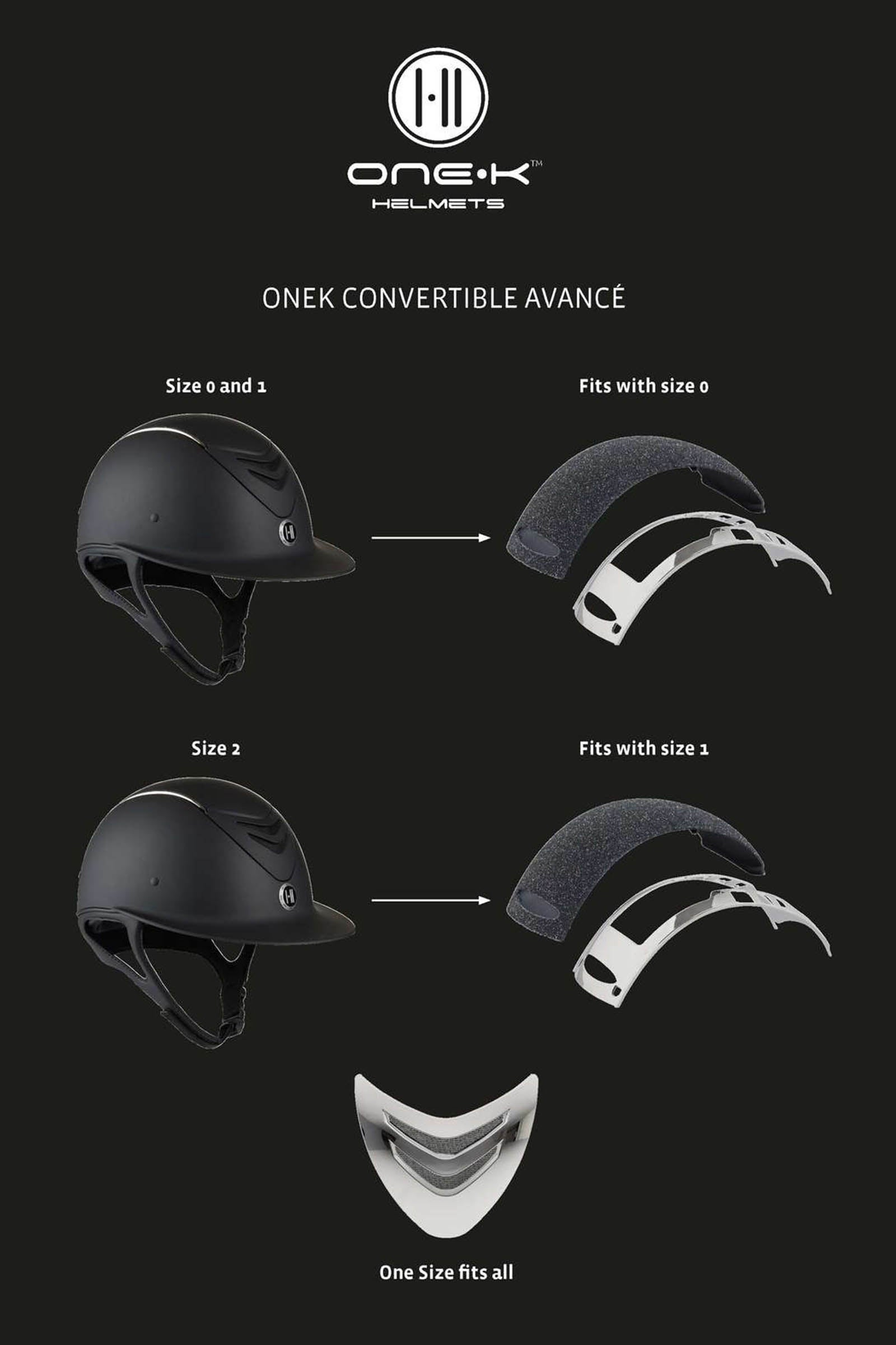 OneK Onek Defender Convertible Top Glitter Casques & Gilets de protection