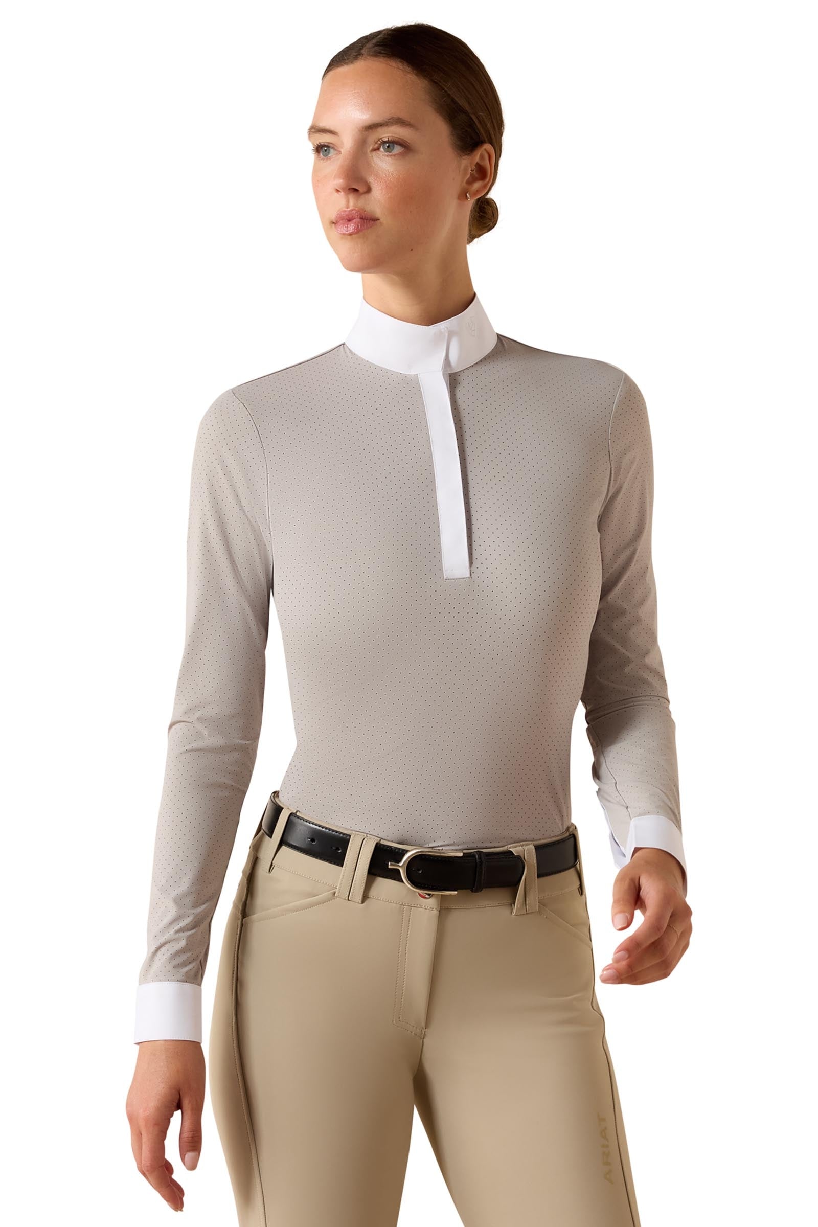 Ariat Women's Breathe Show Shirt Vêtements d'équitation femme