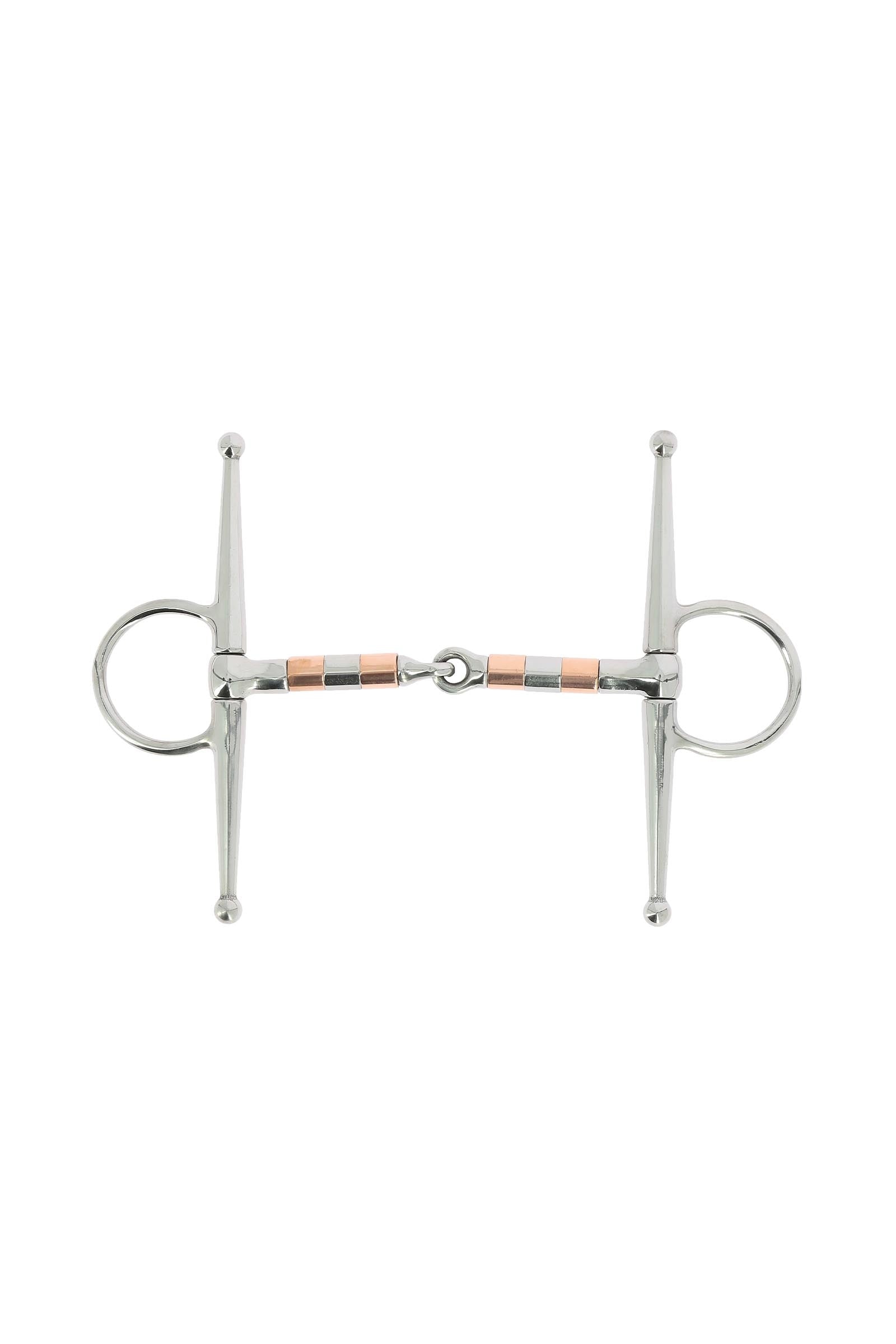 Feeling FEELING Full Cheek Snaffle With Roller, Bit thickness 180 mm Horse Bits