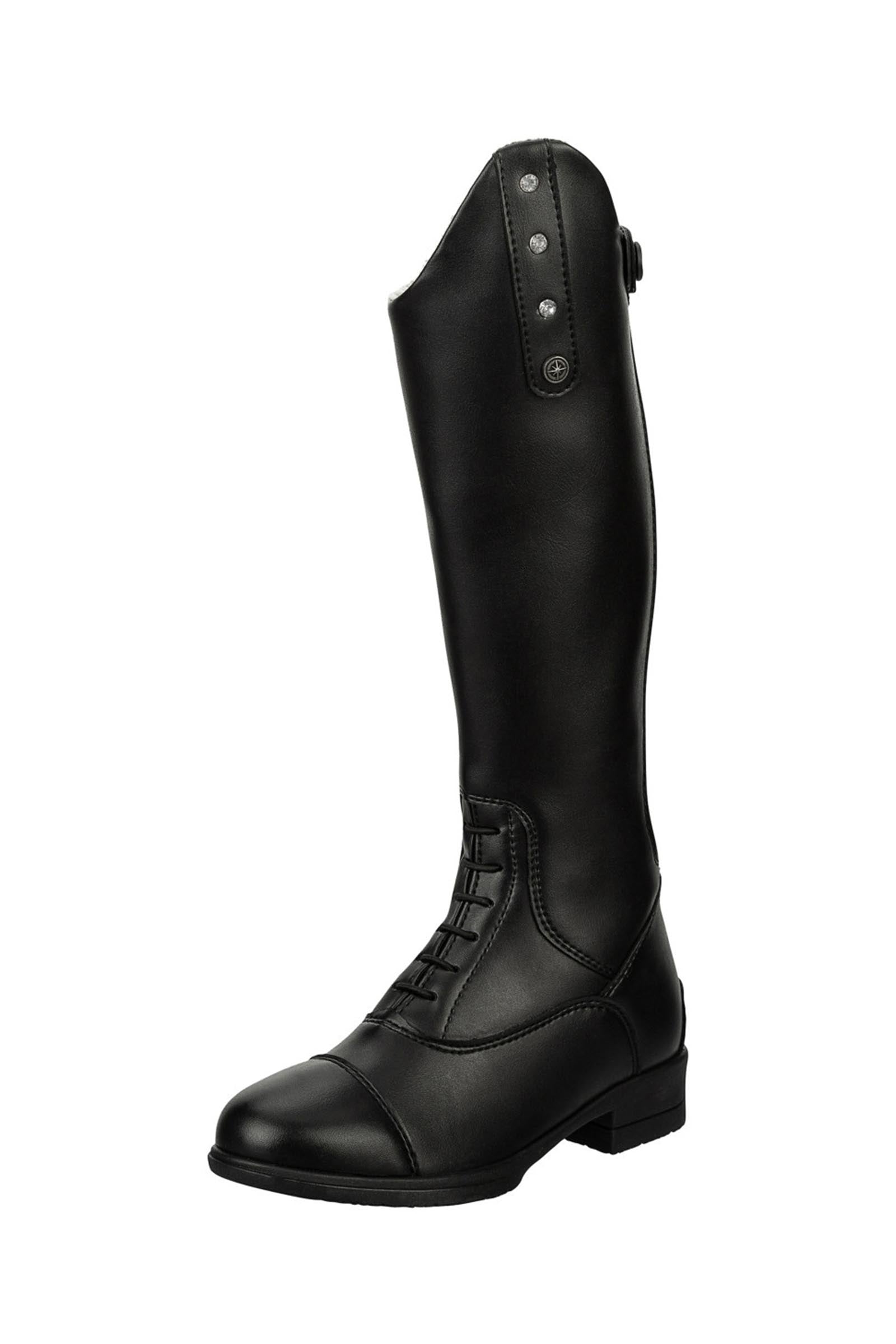 Suedwind Footwear Bottes Hautes d'Hiver Pailletées pour Enfants, Enfants Bottes d'équitation & chaps