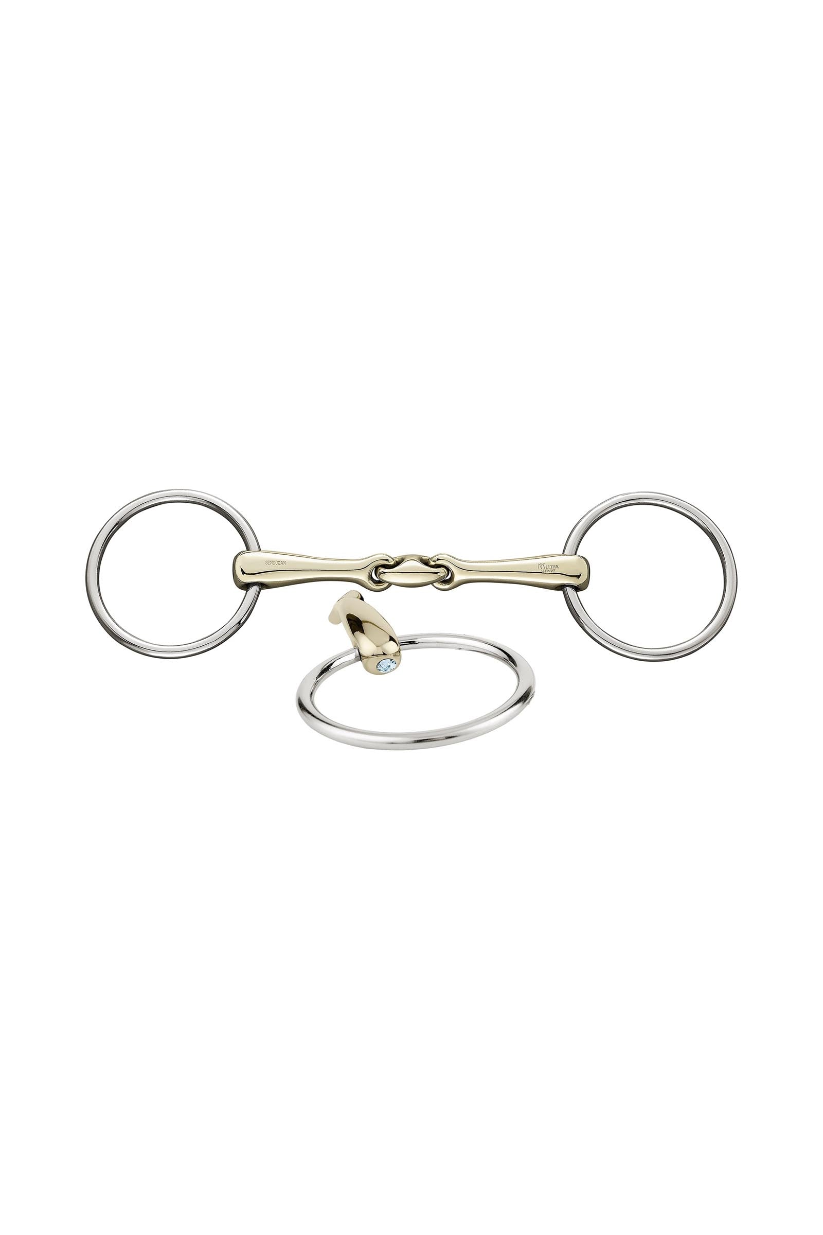 Sprenger KK Ultra mors, double brisure, 16 mm, Sensogan, avec cristaux Mors