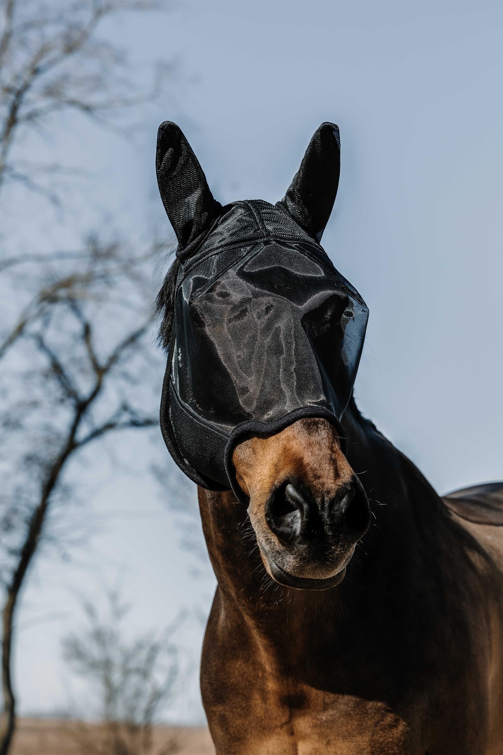 Equi Theme EQUITHÈME Anatomic Fly Mask/ UV Mask Antifly Protection for Horses