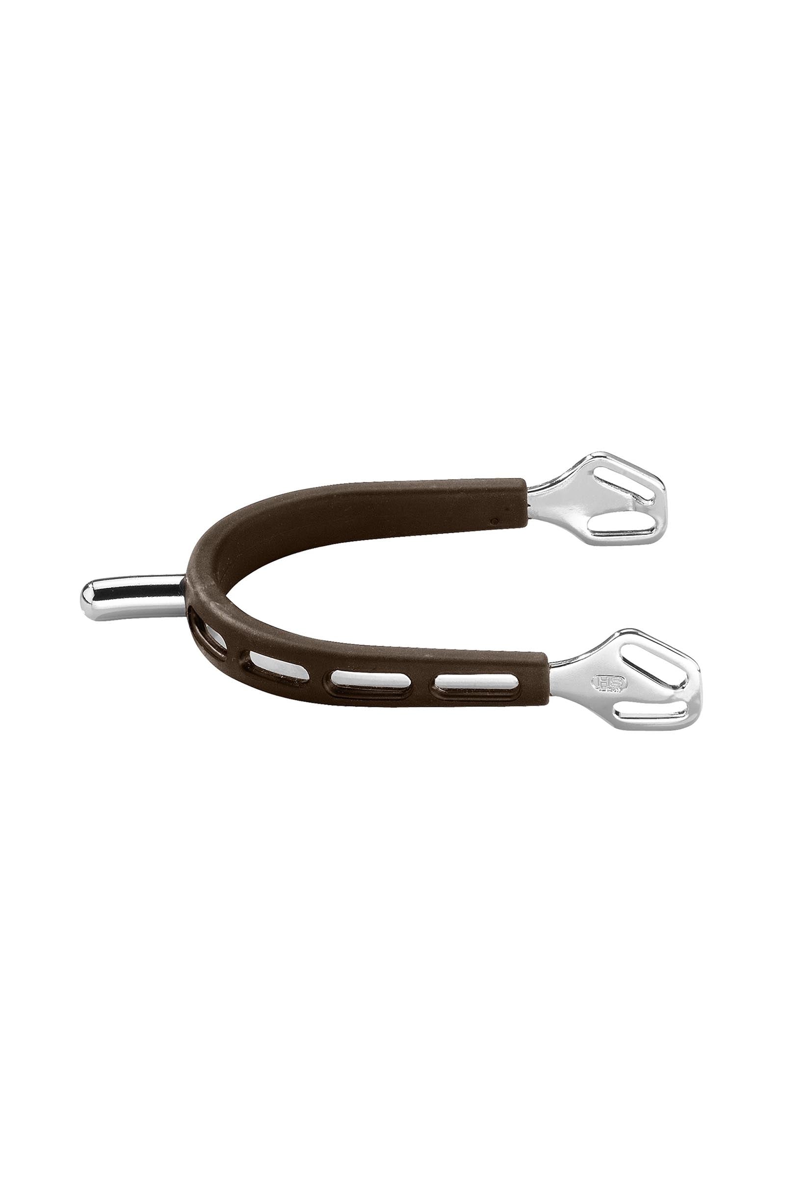 Sprenger Ultra Fit Grip éperons marron, acier inoxydable, col arrondi Cravaches d'équitation