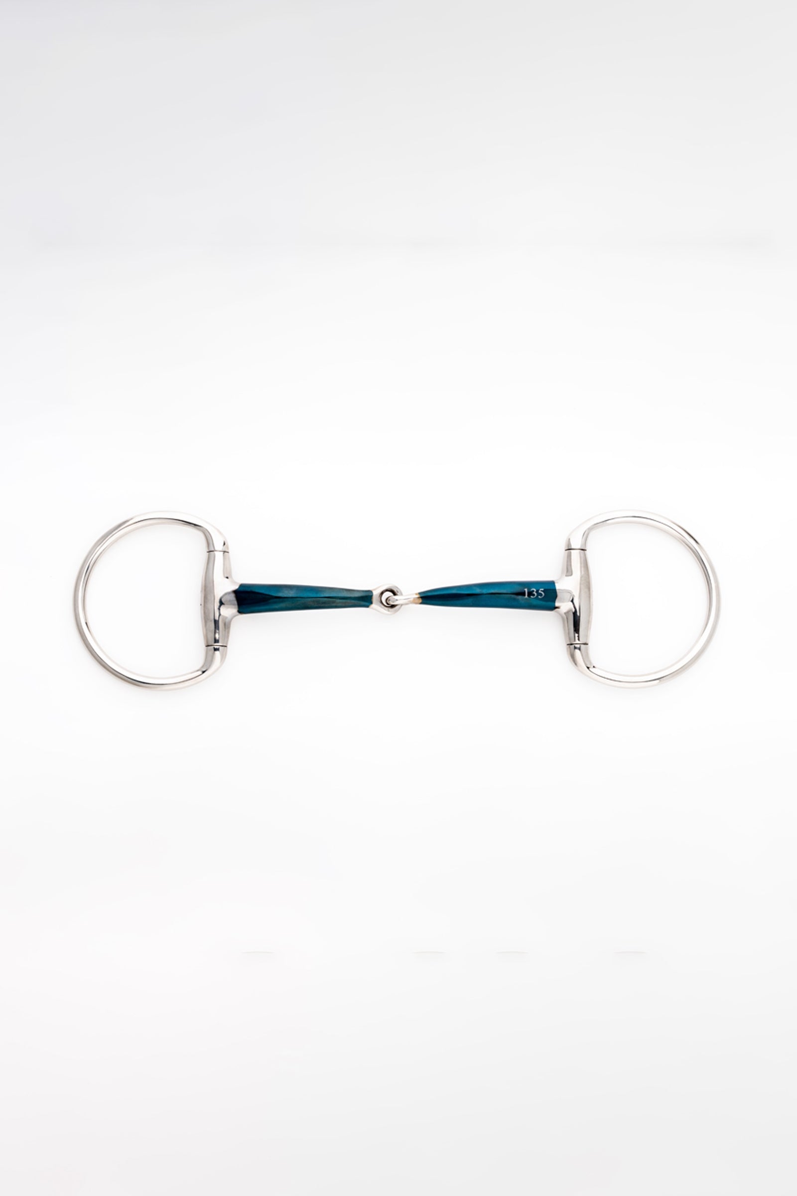 Kavalkade Mors ergonomique Eggbutt, simple articulé, 14 mm Mors