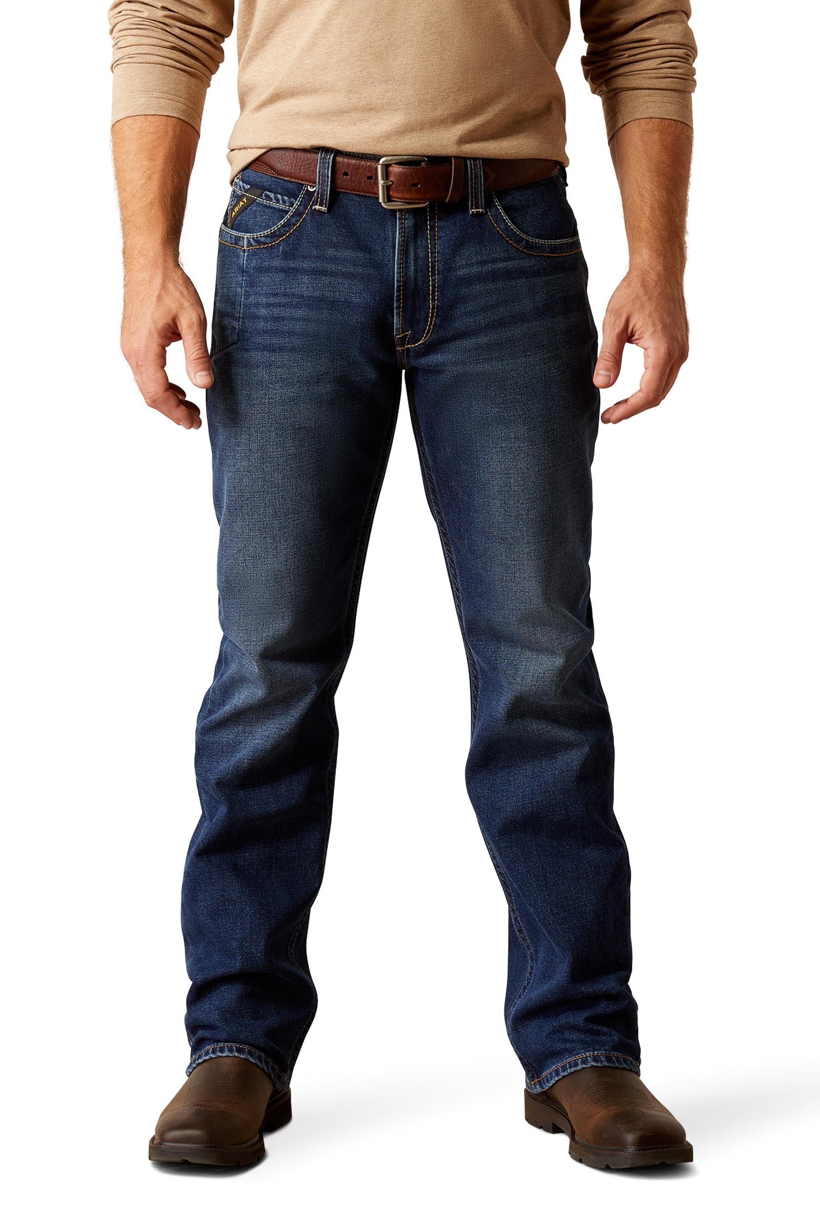 Ariat Rebar M5 Straight Acclimatize Jean homme coupe droite Vêtements d'équitation homme