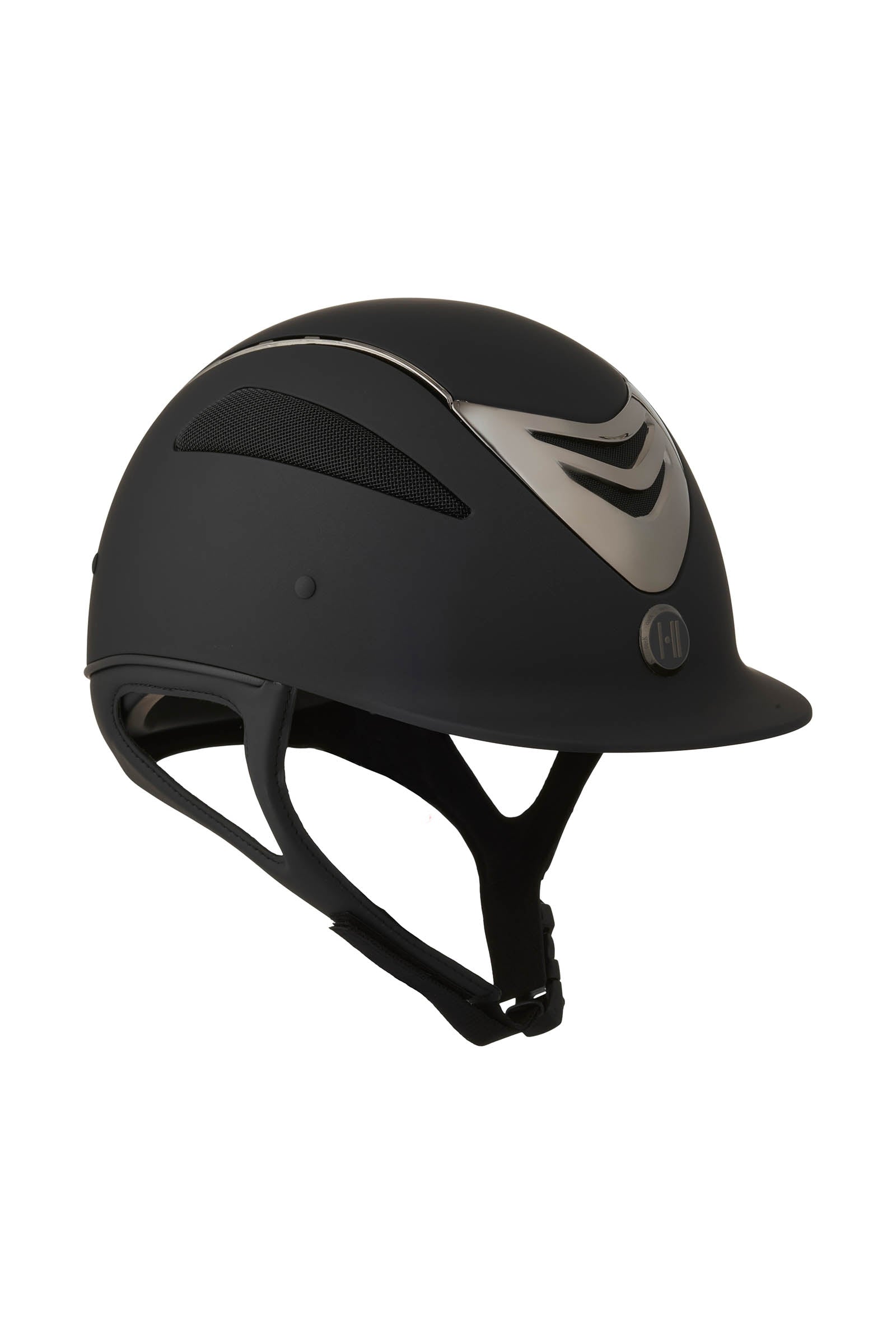 OneK Casque d'équitation Defender Pro Matt Chrome Casques & Gilets de protection