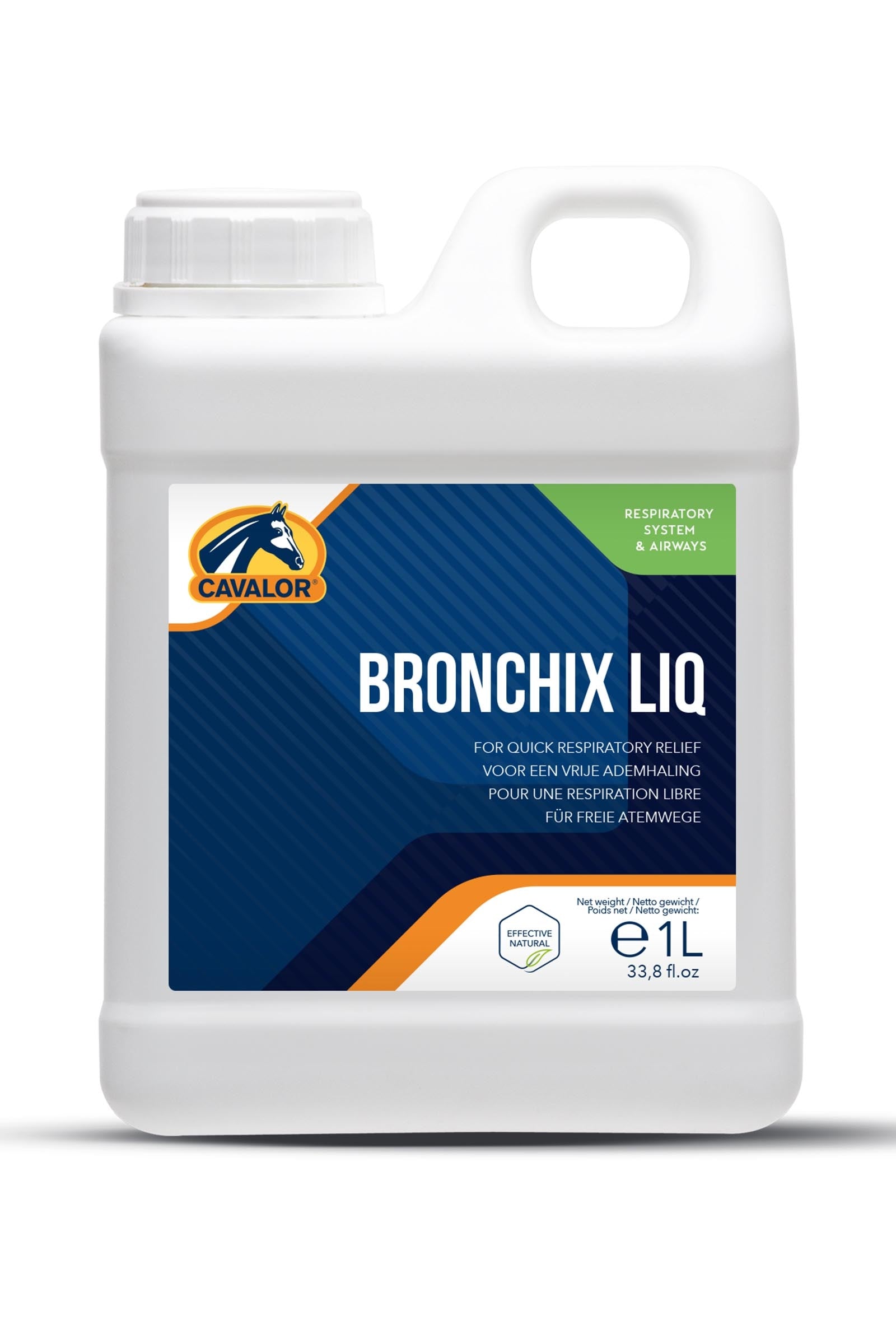 Cavalor Système respiratoire Bronchix Pulmo Liquide, 1 l Horse Feed & Nutrition