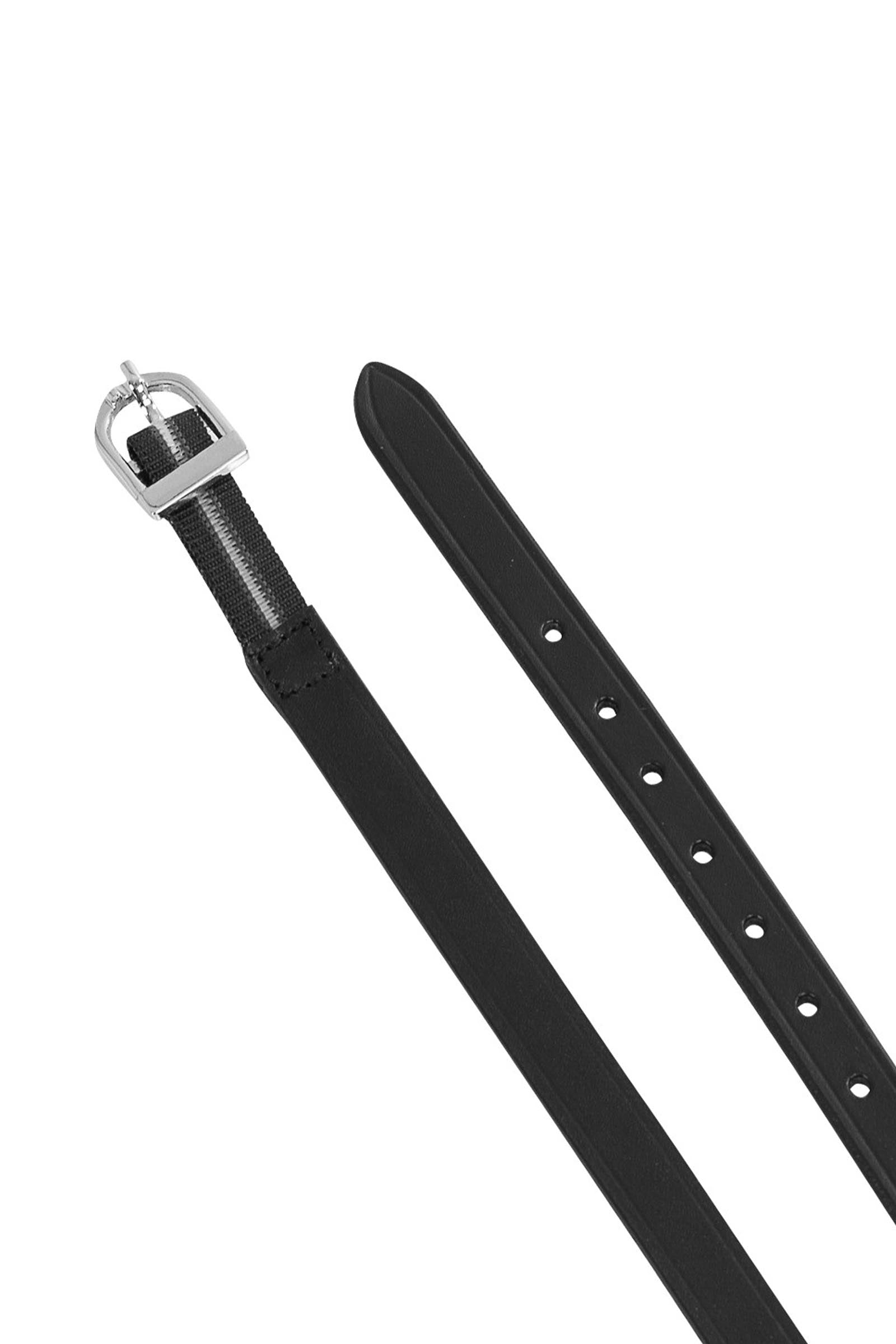 Equestro Laces For Spurs in Leather and Elastic Insert Riding Whips, Crops & Spurs