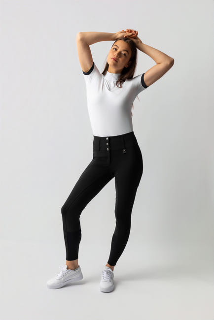 Culotte Femme Horze Grand Prix Patch Genou (Neuve) (Taille 34eu/ 22us