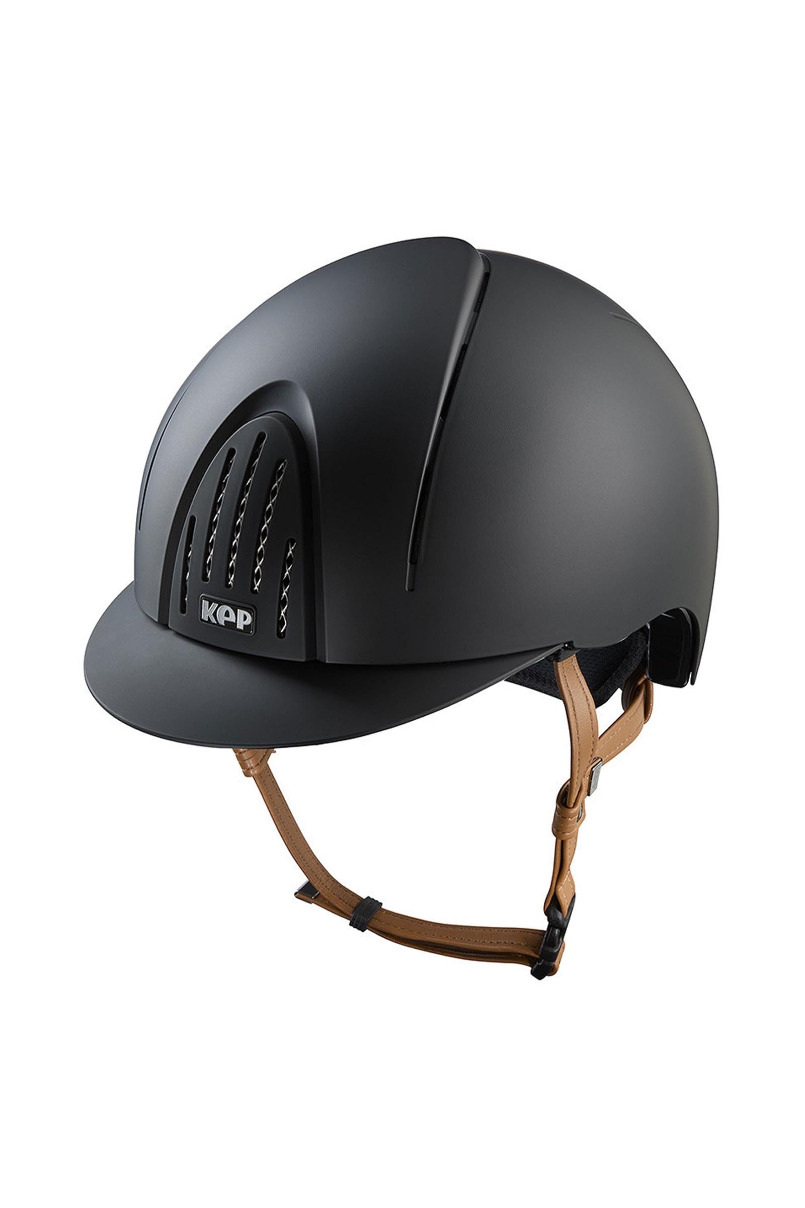 KEP Helmets KEP NOVA ABS Matt/Beige Riding Helmet Casques & Gilets de protection