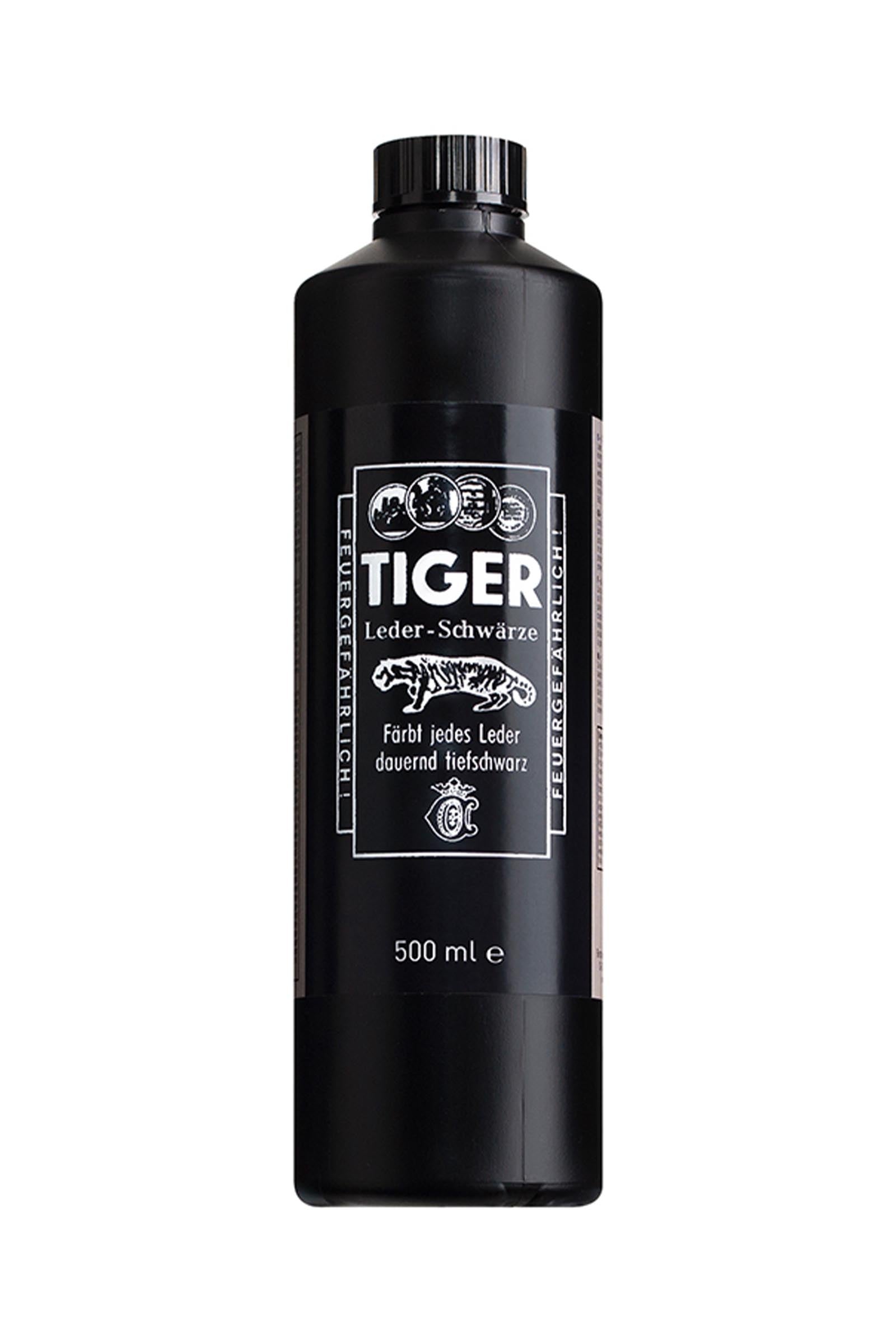 Bense & Eicke Teinture noire pour cuir Tiger, 500 ml Soins