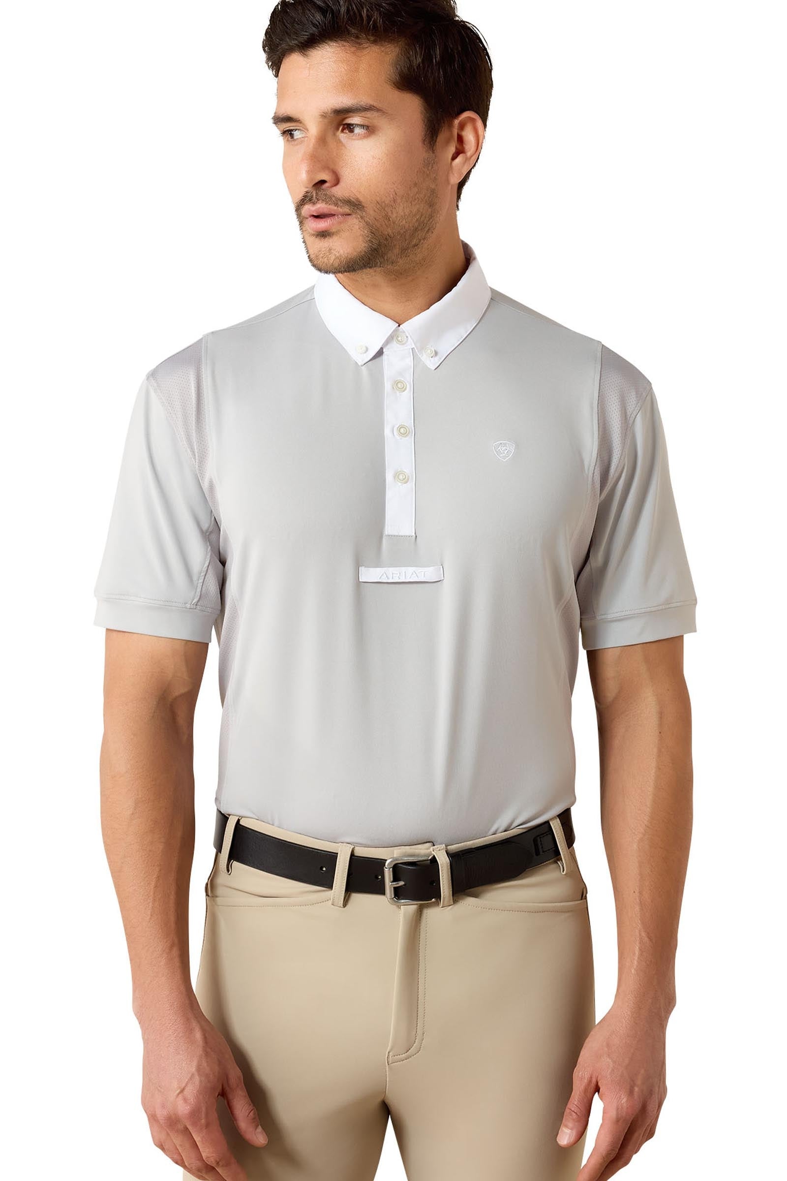 Ariat Polo de concours Tek pour homme Vêtements d'équitation homme