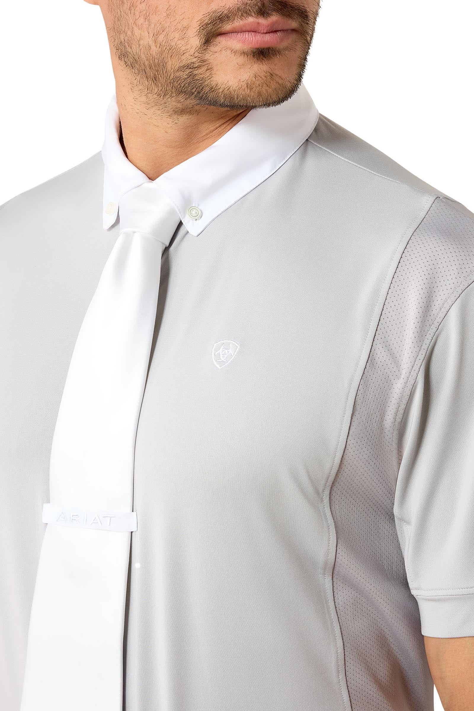 Ariat Tek Men's shortsleeve Show Shirt Mens Riding Clothing