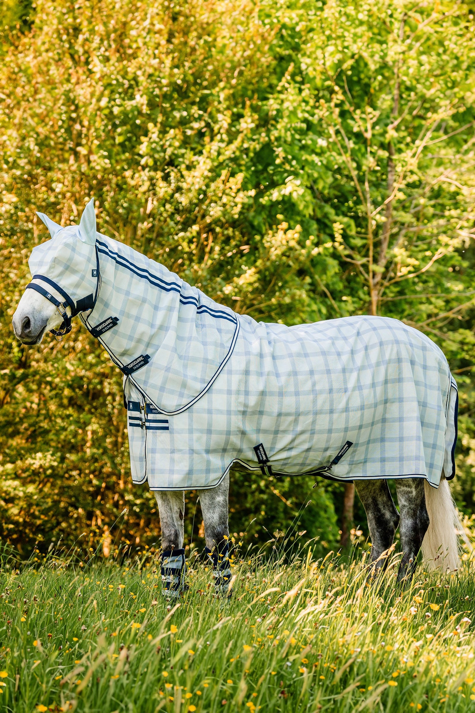 Horseware Newmarket Plus Couverture anti-mouches Couvertures cheval