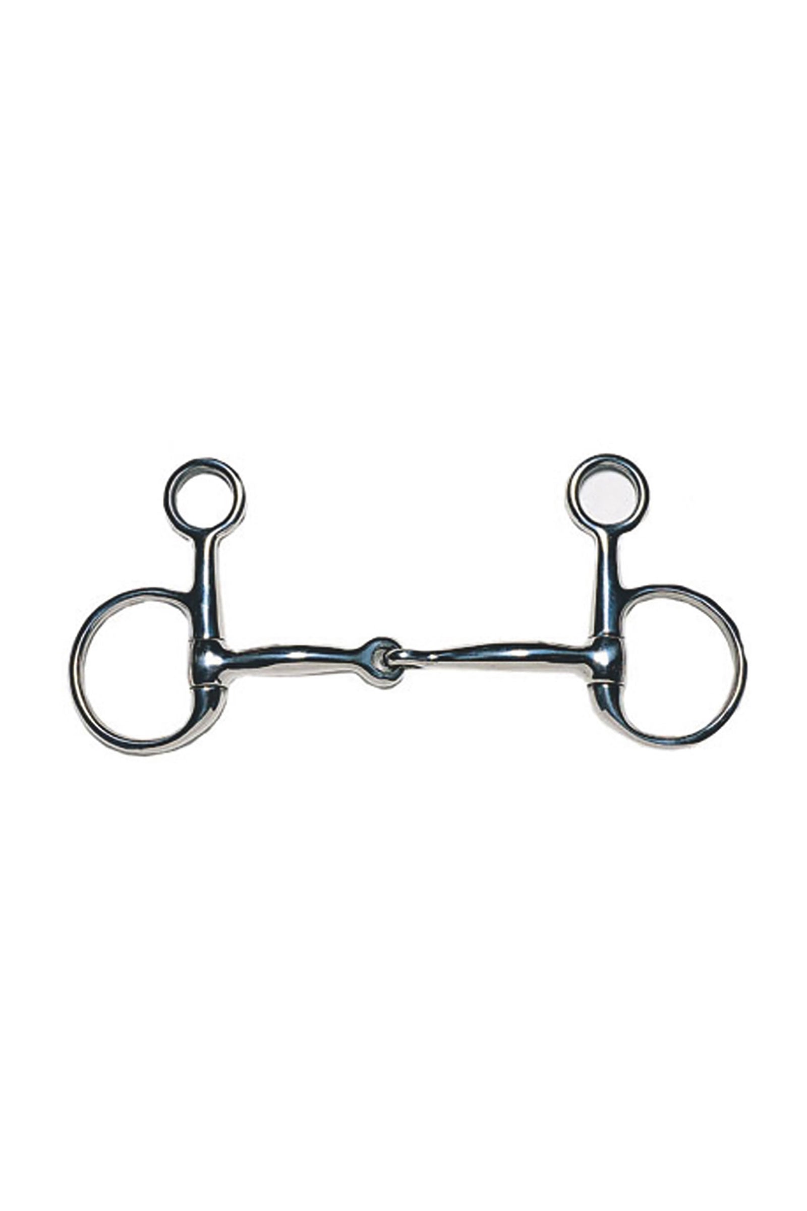 Korsteel Mors de filet JP Baucher, acier inoxydable, simple brisure Mors