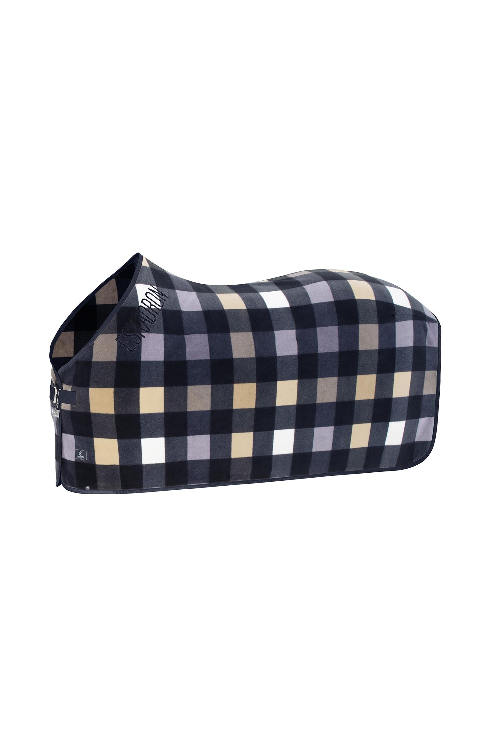 Eskadron Classic Sport SS26 Fleece Check couvre-reins de transpiration Couvertures cheval