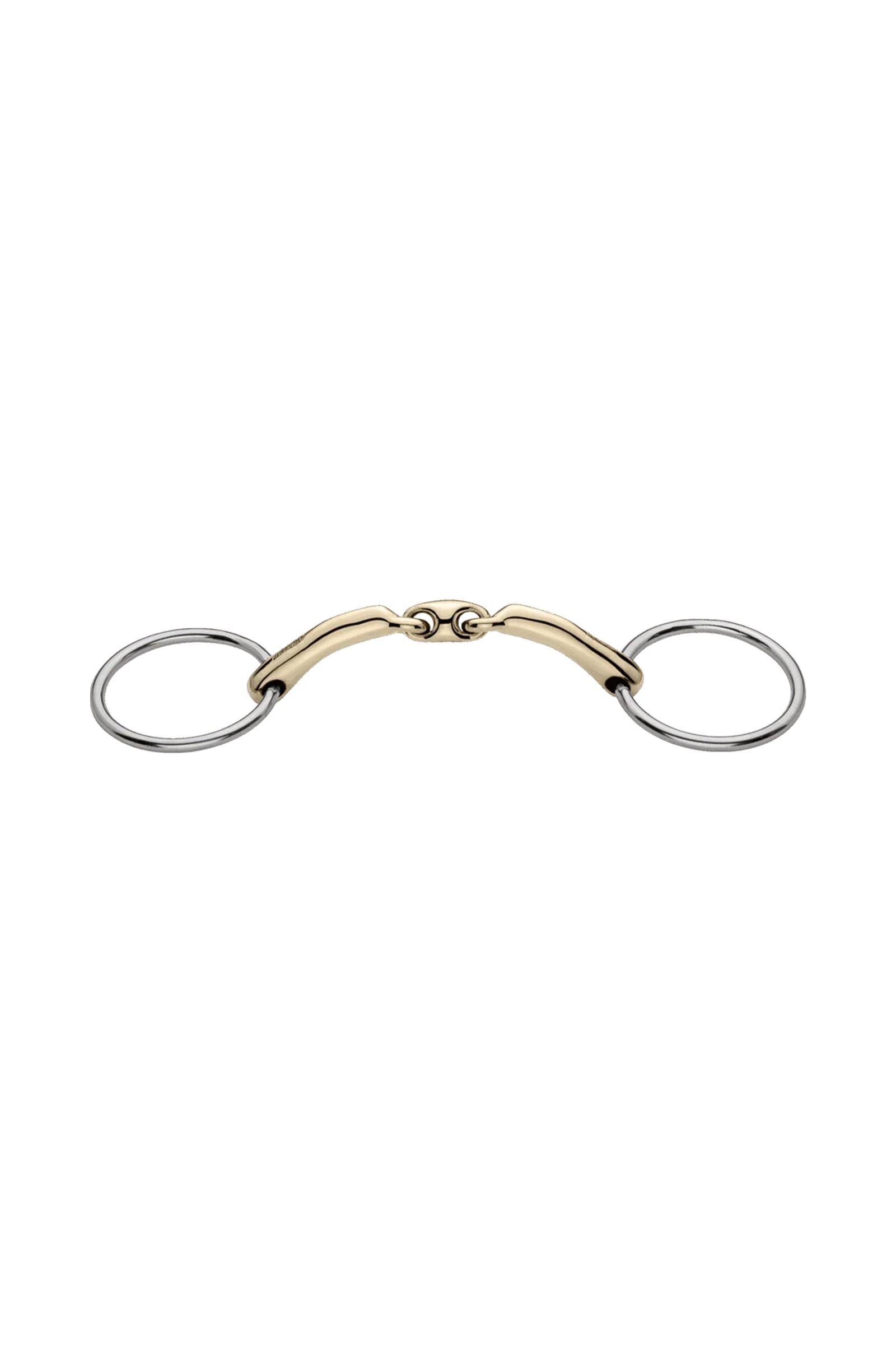 Sprenger Novocontact mors à anneaux libres, double brisure, 12 mm, Sensogan Mors