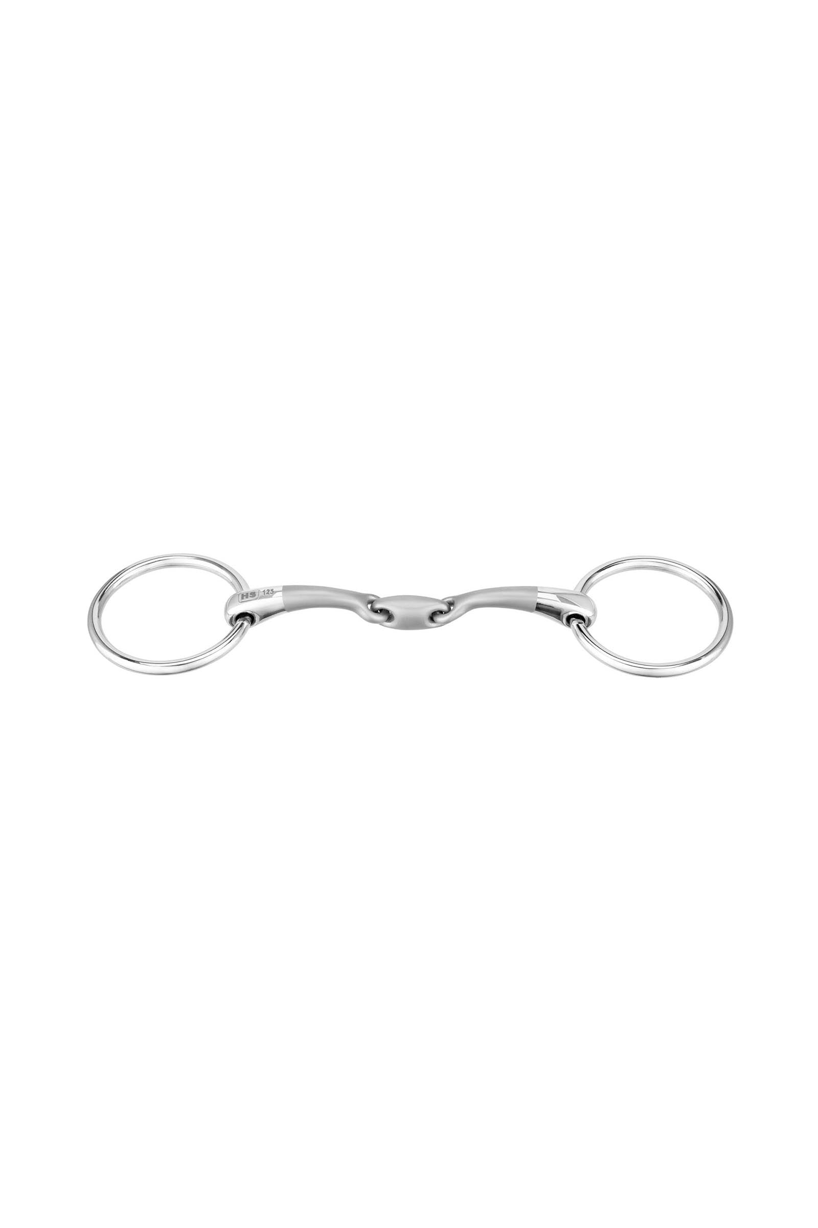 Sprenger Satinox mors de bride, double brisure, 12 mm, anneau 55 mm, acier inoxydable Mors
