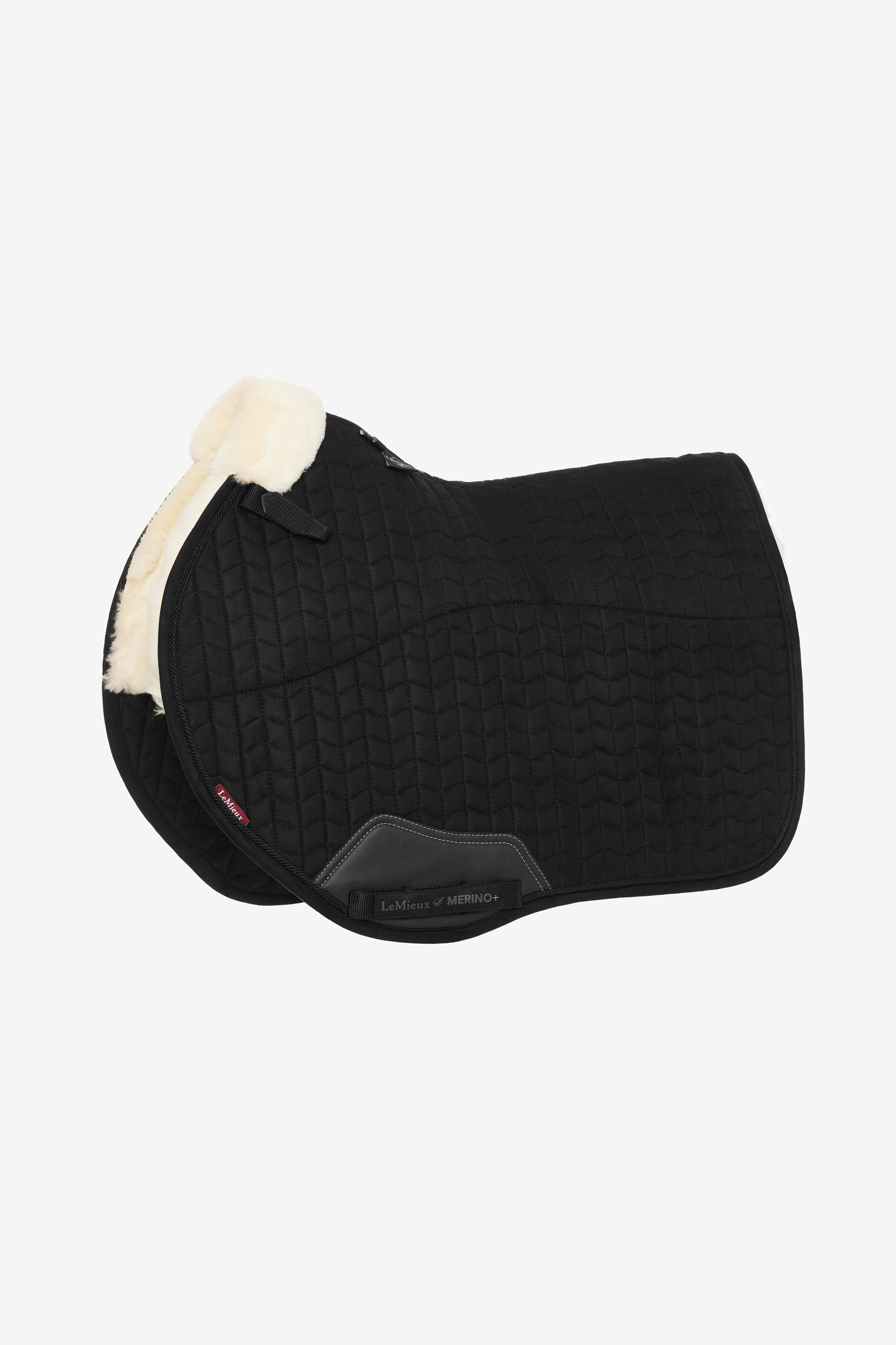 LeMieux Merino+ Suede Eurojump Tapis de selle Tapis de selle