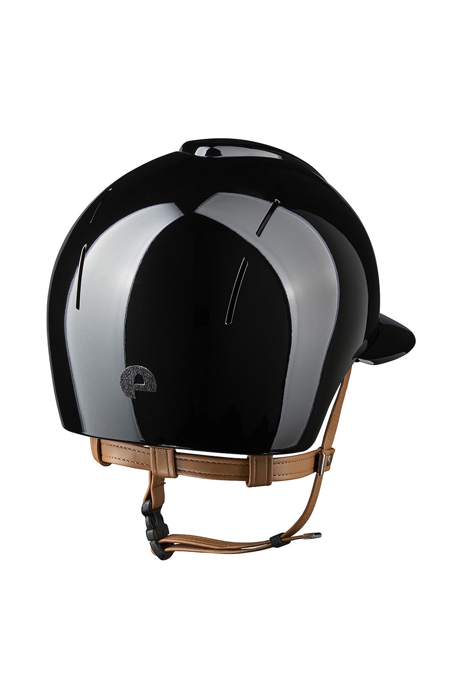 KEP Helmets KEP NOVA ABS Metal Polish/Beige/Star Polo Riding Helmet Safety Equipment