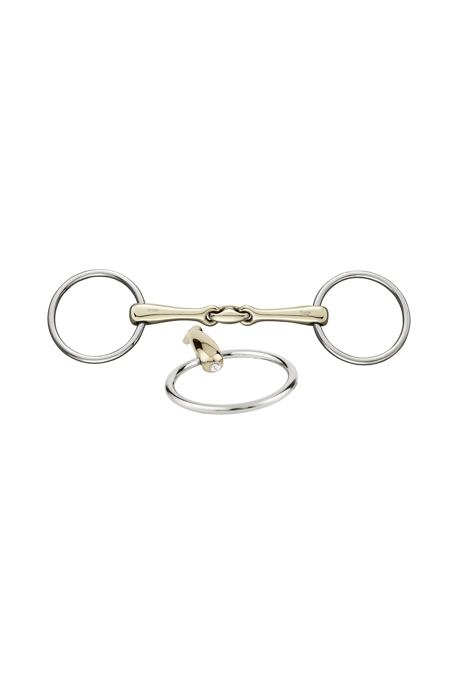 Sprenger KK Ultra mors, double brisure, 14 mm, Sensogan, avec cristaux Mors