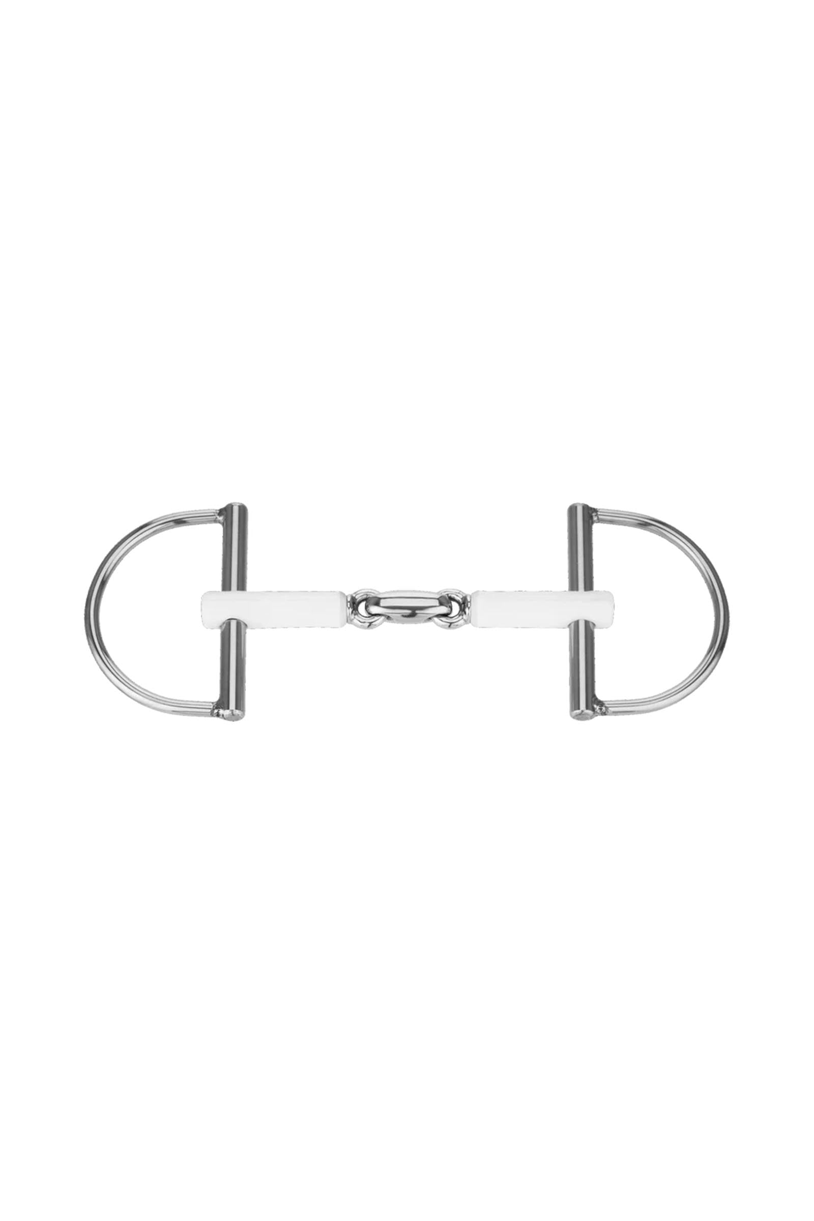 Sprenger Nathe Control mors à anneau en D, double brisure, 15 mm, thermoplast Mors