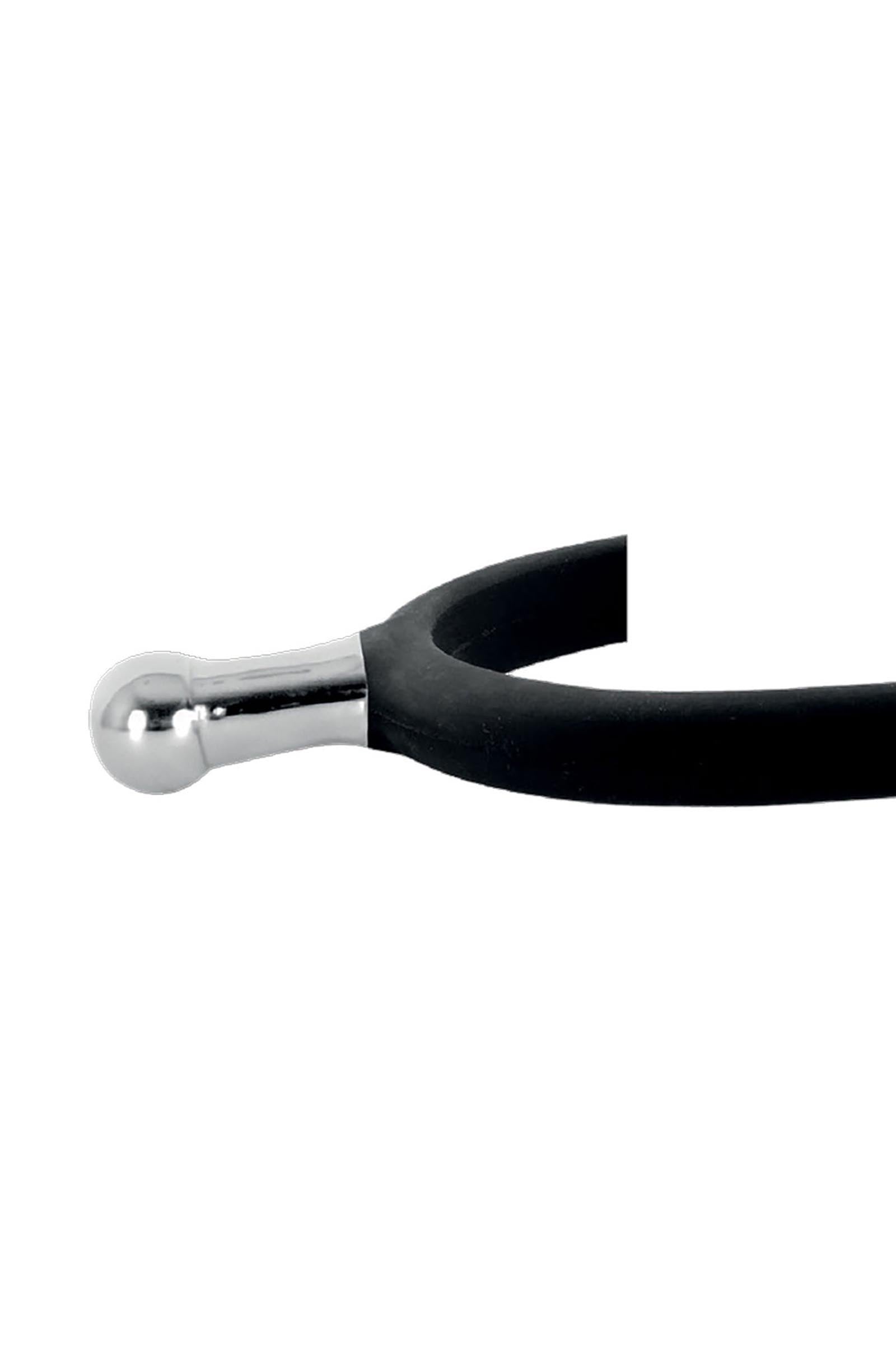 Equestro English Rubber-Coated Drop Spurs Riding Whips, Crops & Spurs