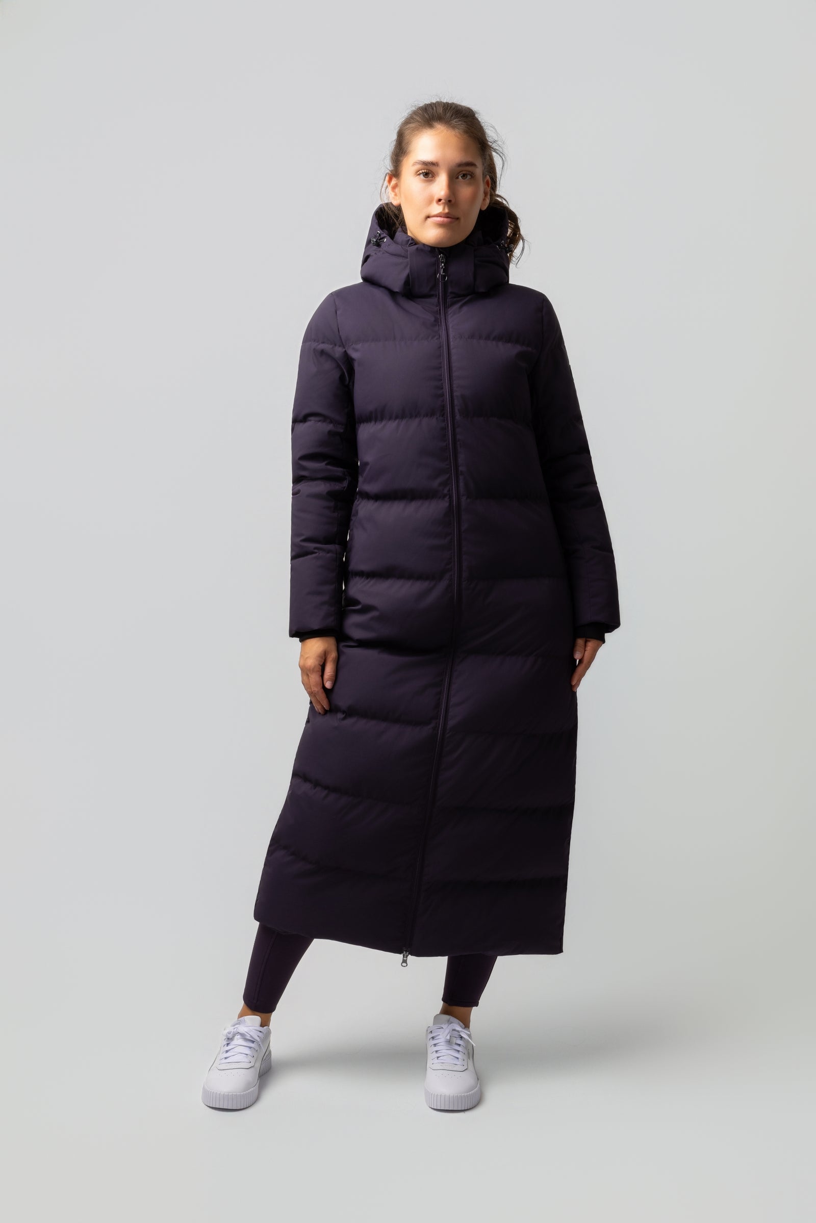 Horze Paloma Manteau long matelassé pour femme Vêtements d'équitation femme