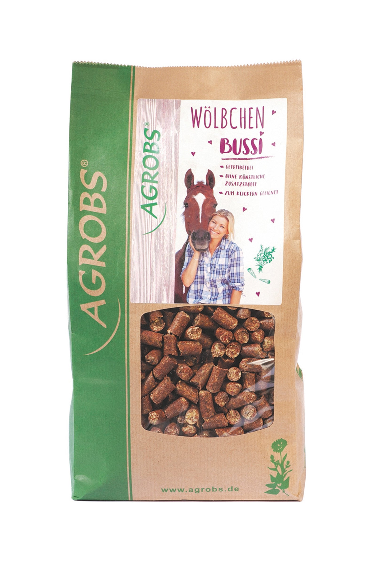 Agrobs Sac Recharge Wölbchen Bussi 1,5 kg Horse Feed & Nutrition