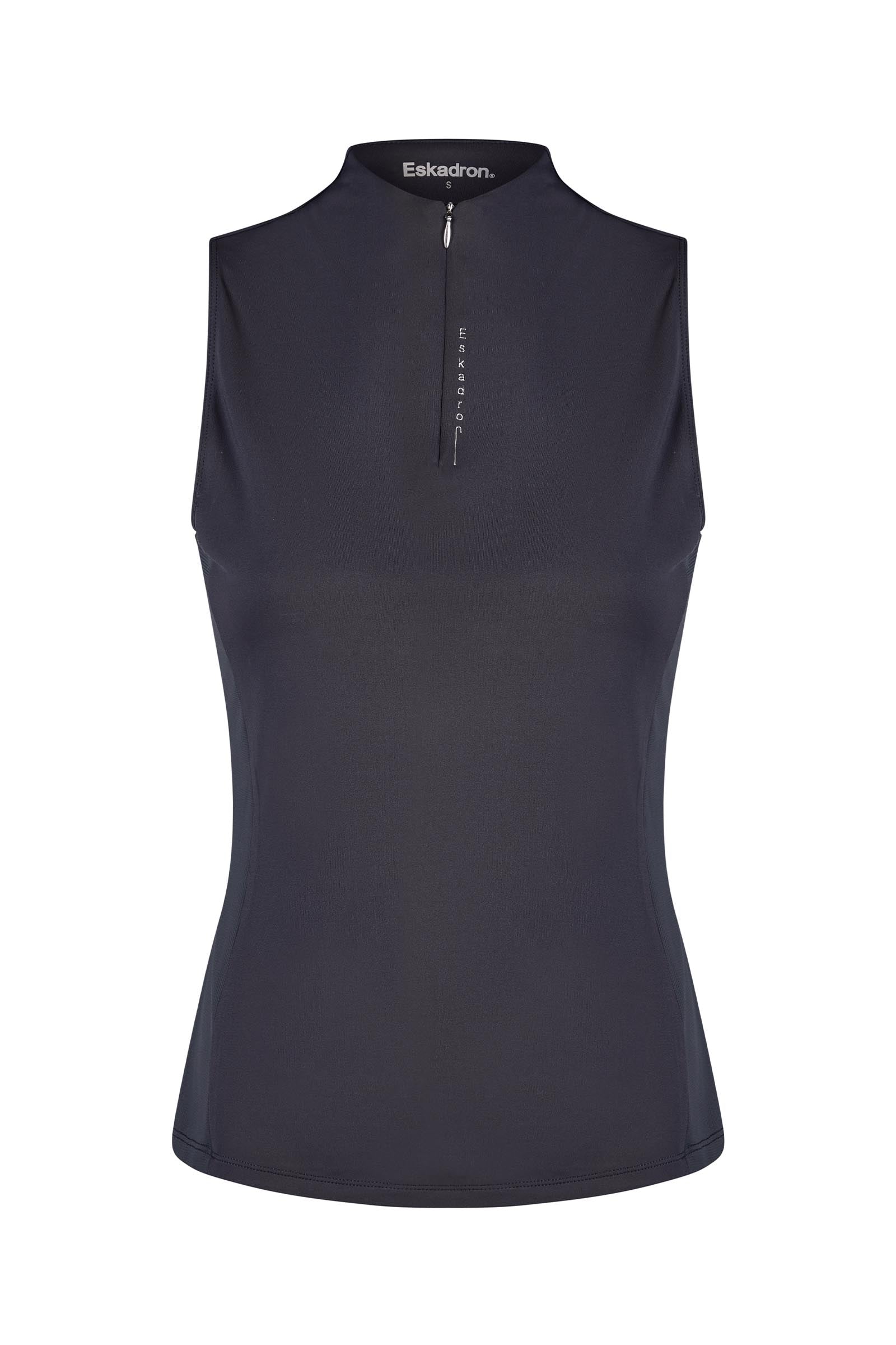 Eskadron Classic Sport SS26 Débardeur femme à demi-zip Vêtements d'équitation femme