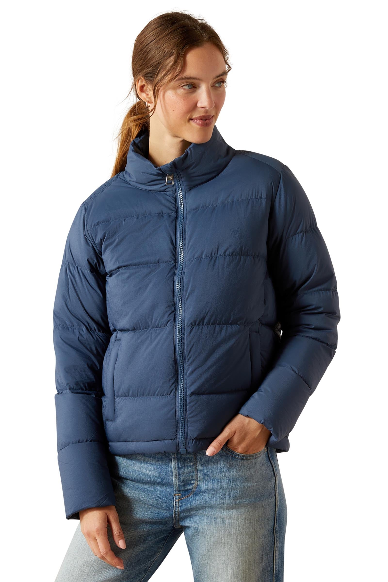 Ariat Ultrapuff Down naisten topattu untuvatakki Vêtements d'équitation femme