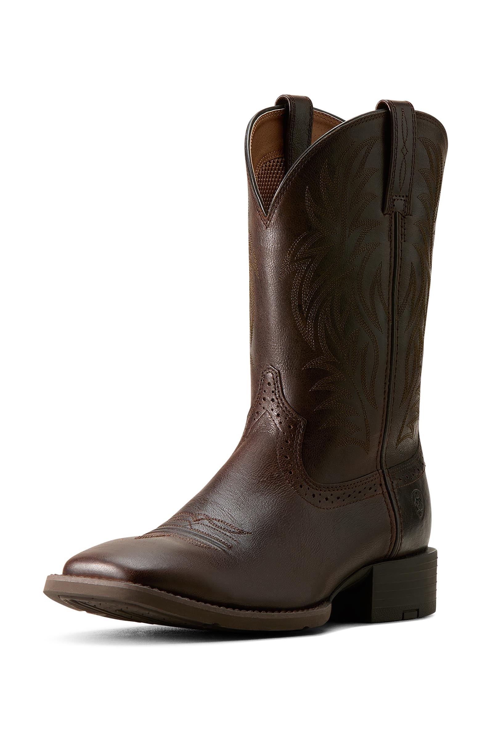 Ariat Sport Wide Square Toe bottes western pour homme Bottes d'équitation & chaps
