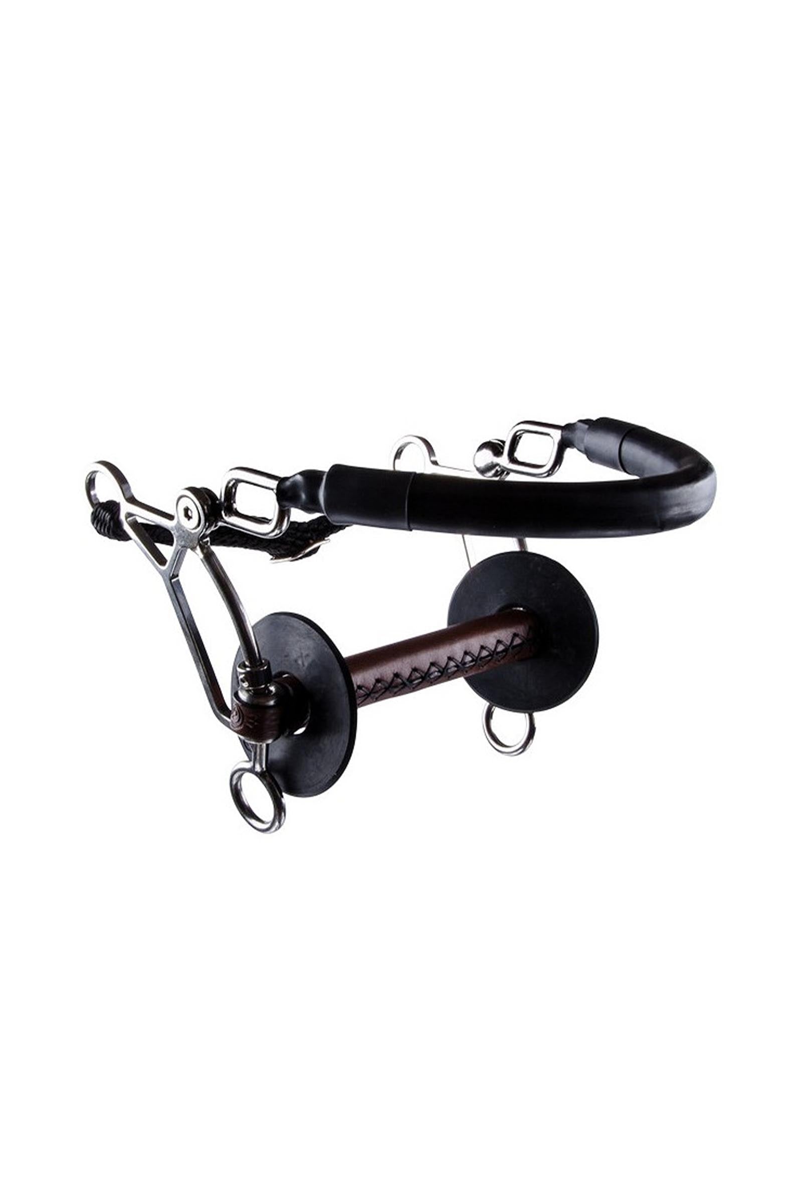 Trust Equestrian Hackamore Cuir Combi Courtes Branches Mors
