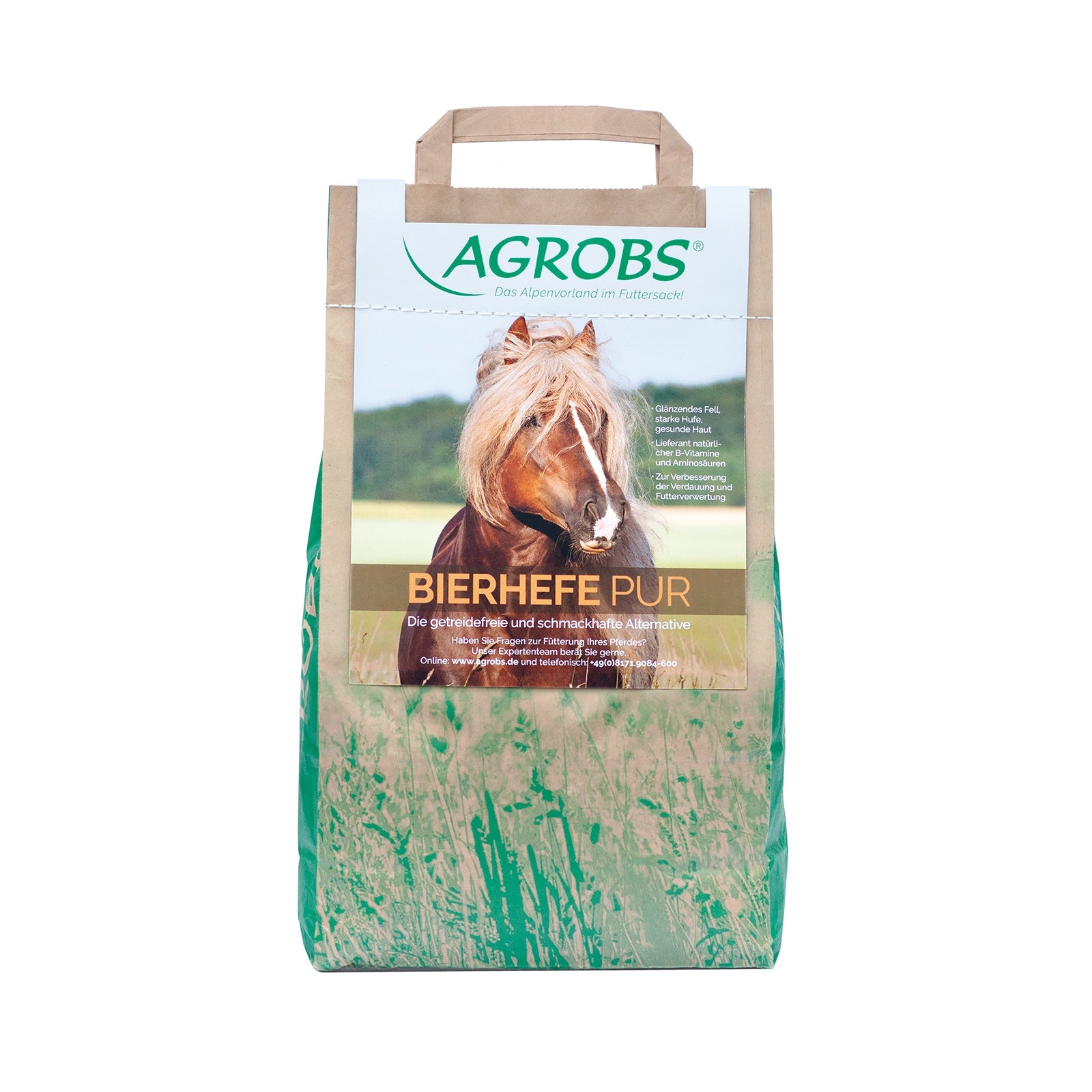 Agrobs Sac recharge Pure Levure de Bière 3 kg Horse Feed & Nutrition