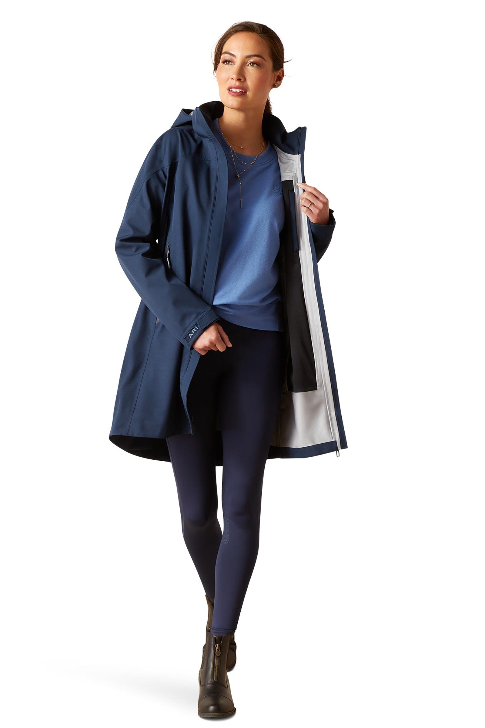 Ariat Coastal H2O parka long imperméable pour femme Vêtements d'équitation femme
