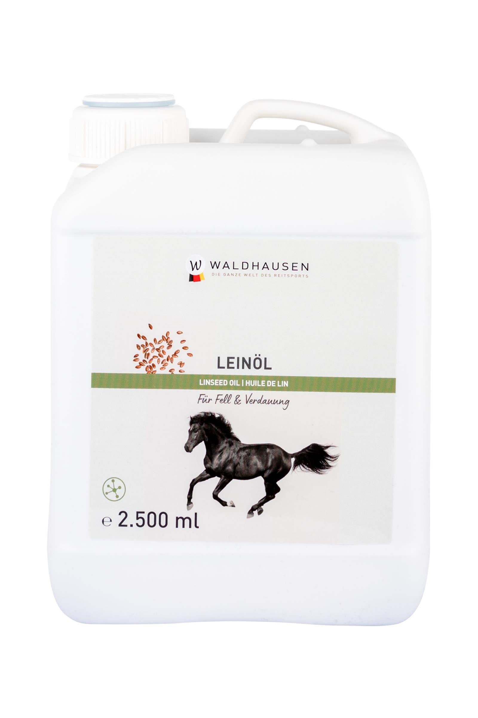 Waldhausen Huile de lin, 2,5L Horse Feed & Nutrition