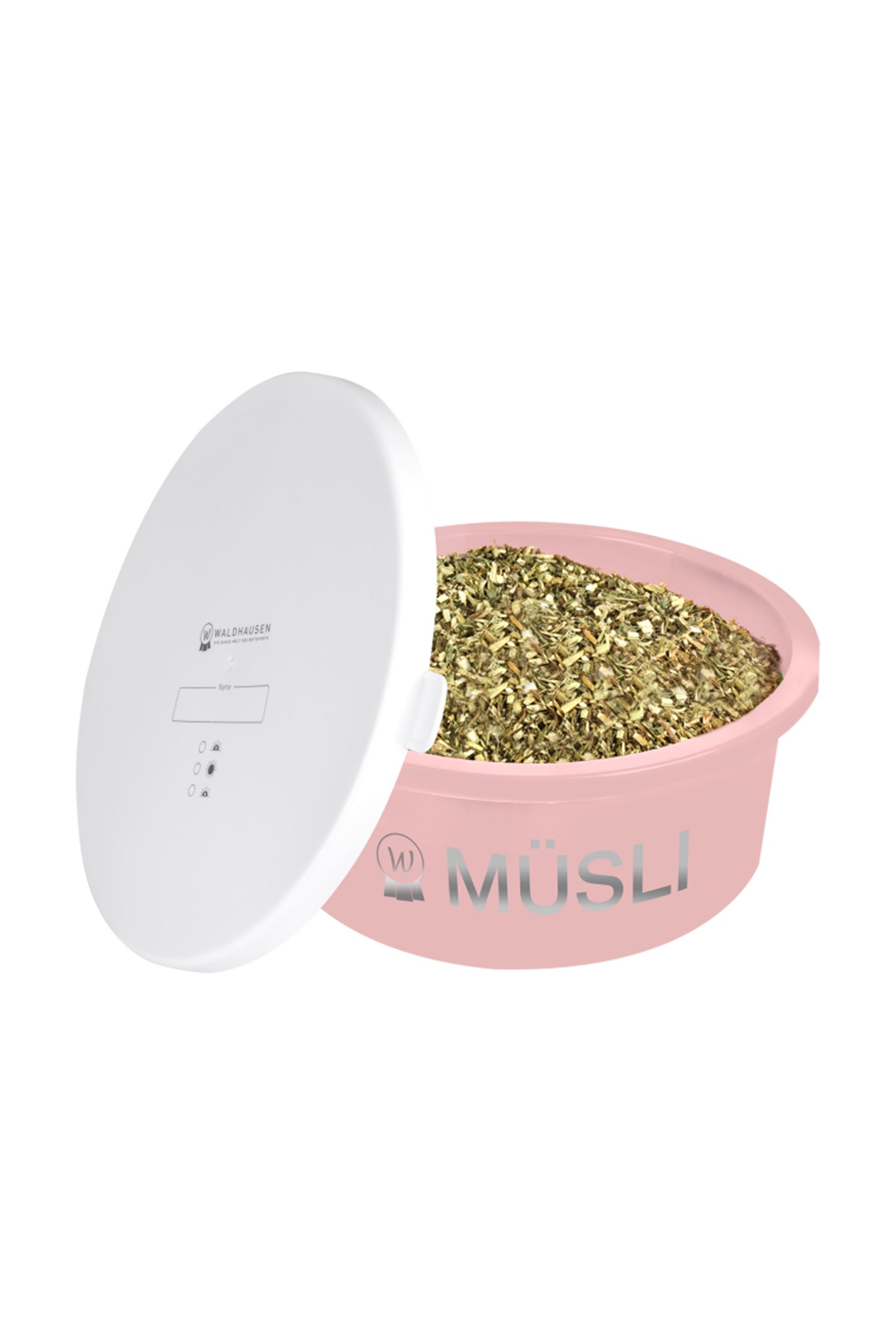 Waldhausen Muesli Bowl With Lid Horse Feeders & Waterers