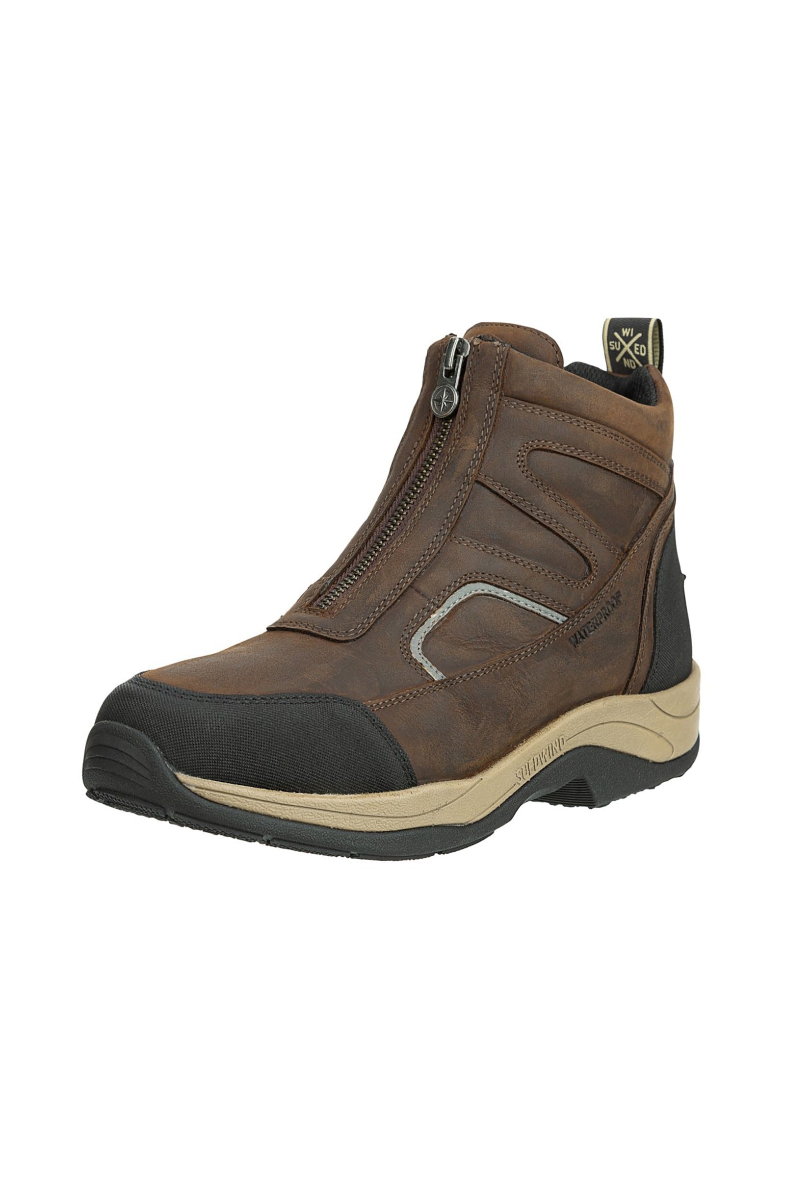 Suedwind Footwear Field FZ GripFTX bottes, fermeture éclair frontale Bottes d'équitation & chaps