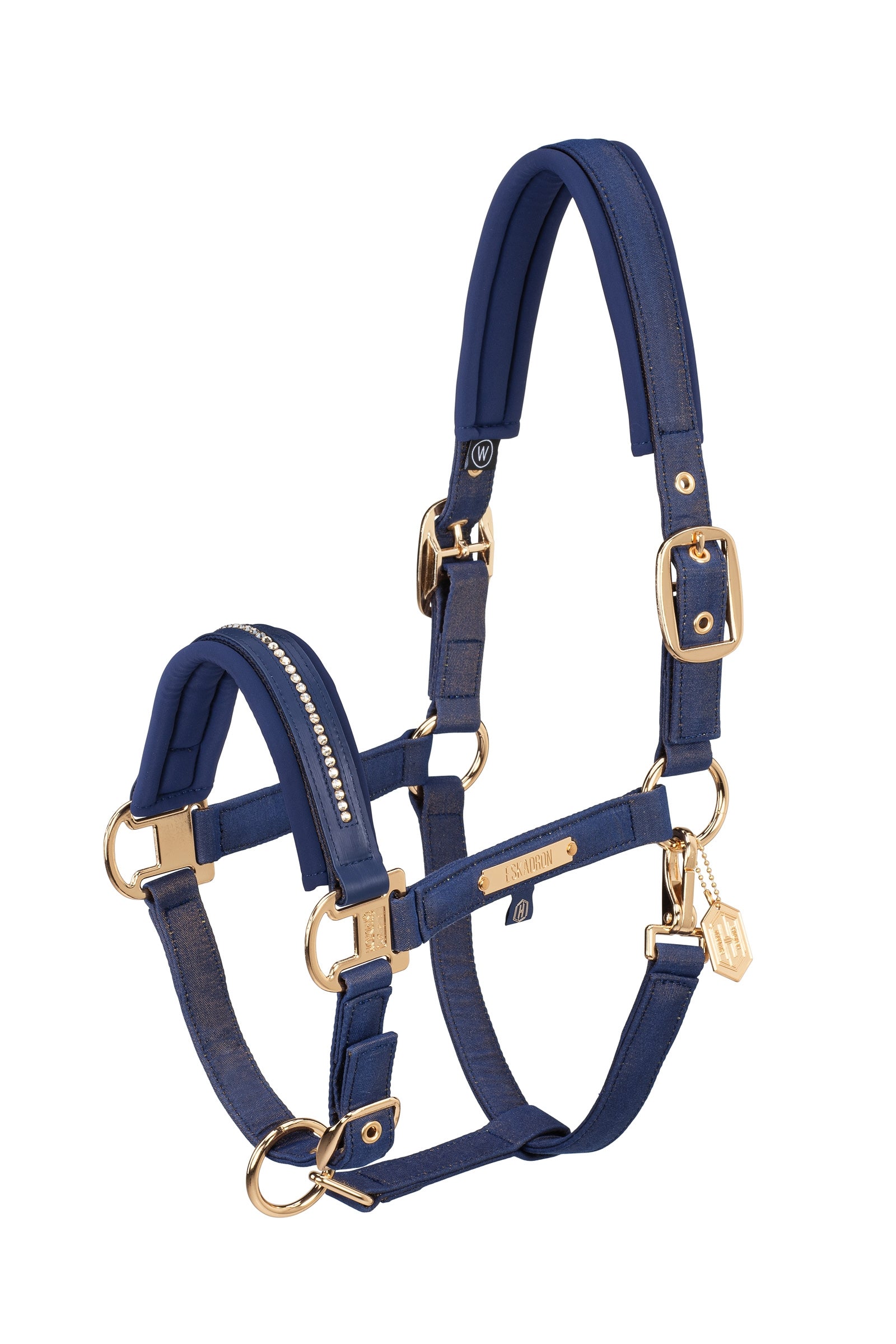 Eskadron Heritage AW24 Glam Crystal Double Pin Headcollar Halters & Leads