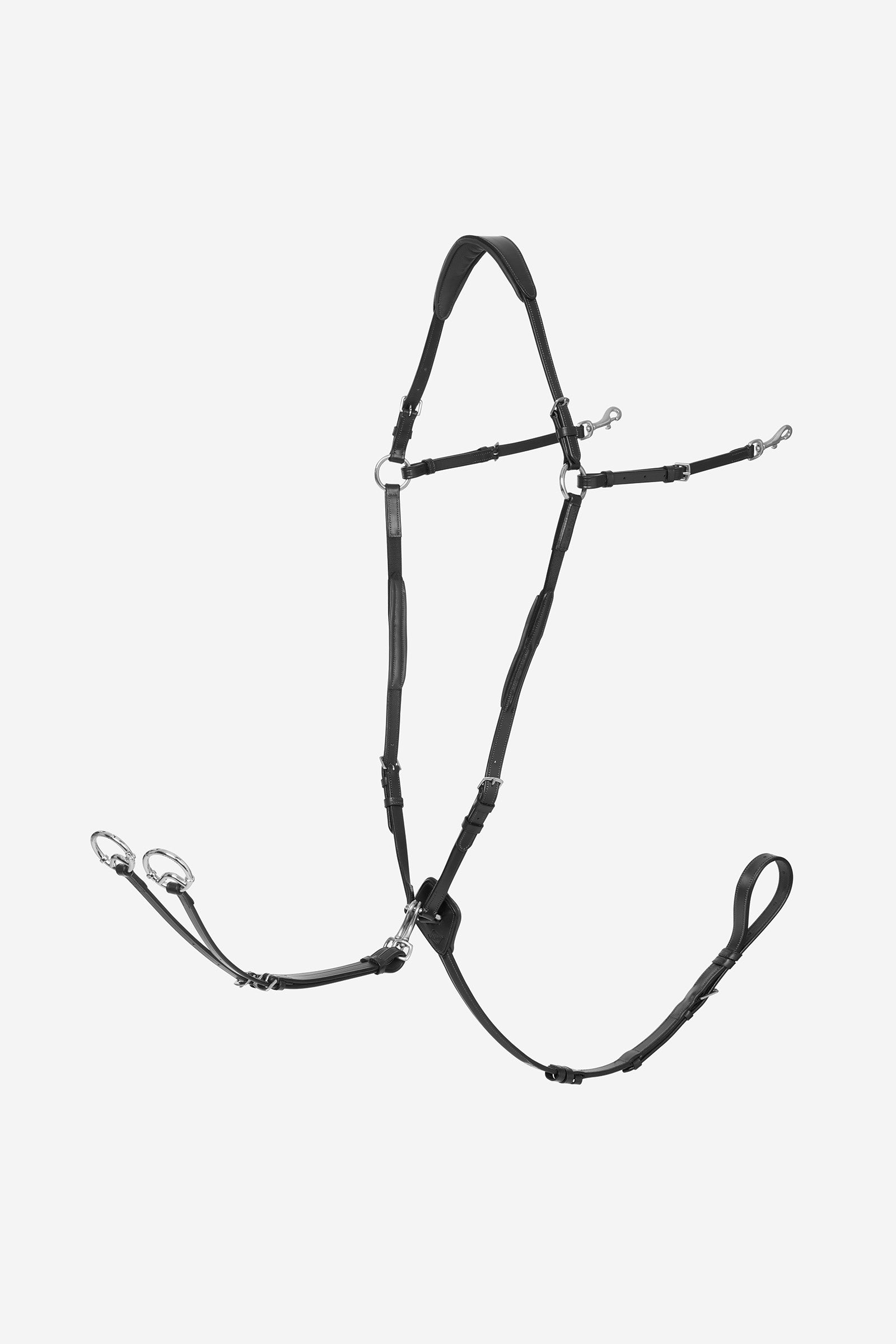LeMieux Collier de chasse avec plastron et martingale amovible Briderie et enrênements