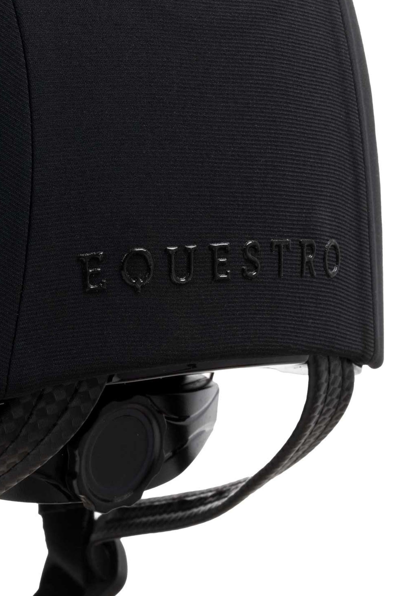 Equestro Unisex Helmet With Embossed Logo Homologation En 1384-2023 Safety Equipment
