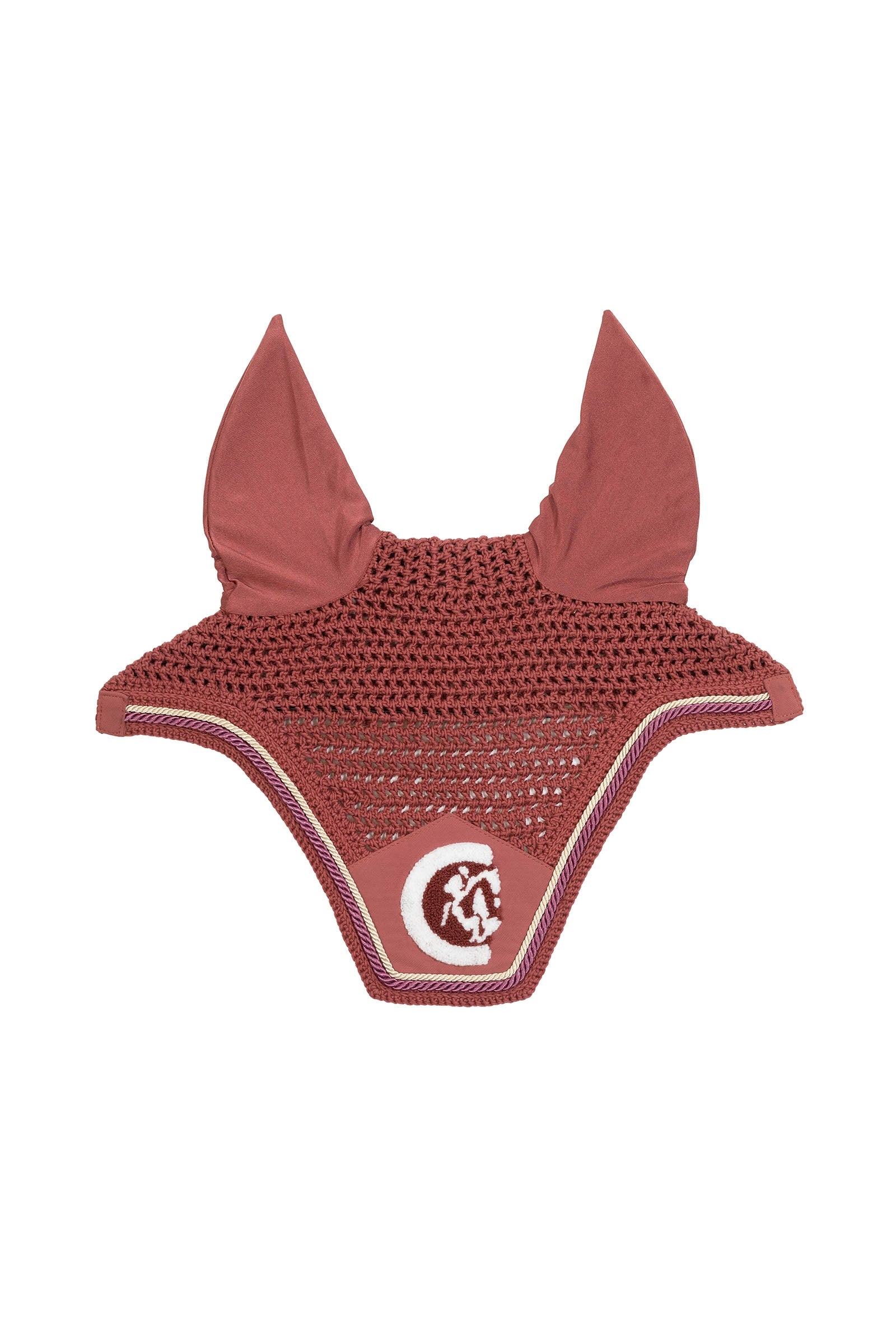 Kentucky Horsewear bonnet anti-mouches Wellington 3D Logo rope Tapis de selle